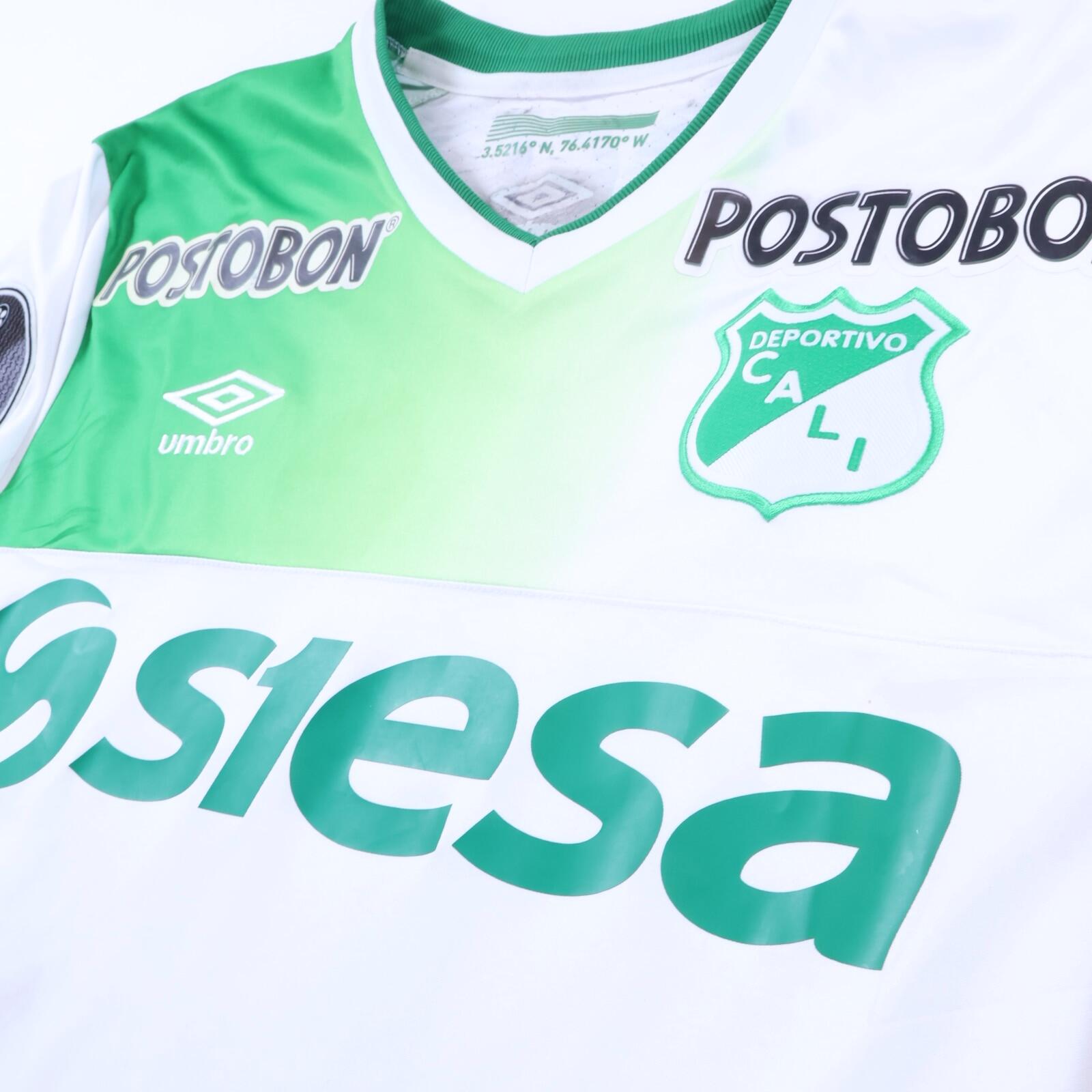 Deportivo Cali Mayer C. #7 2017/ Away Shirt - M- BACK