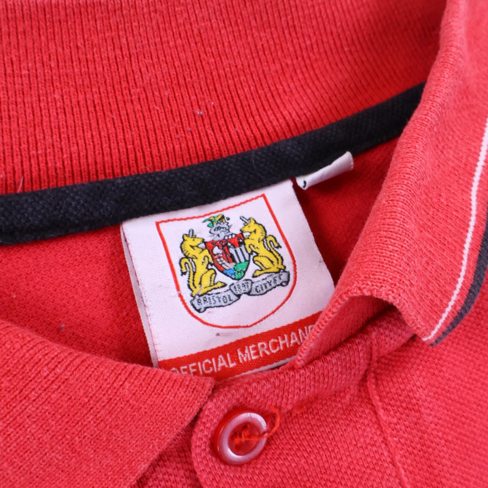 Bristol City F.C Polo Shirt - S- BACK