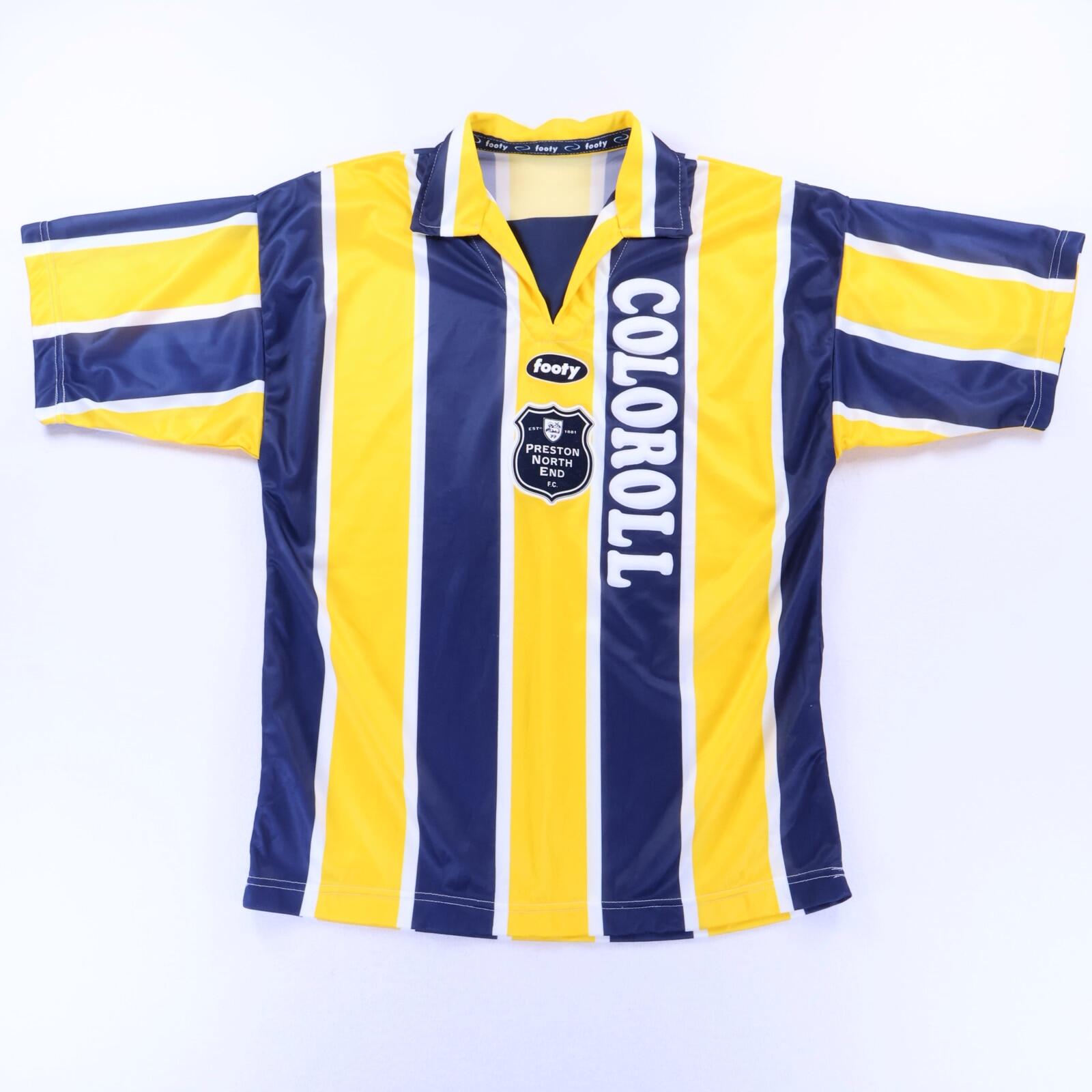 Preston North End Fc 1994/95 Away Shirt - XL- FRONT