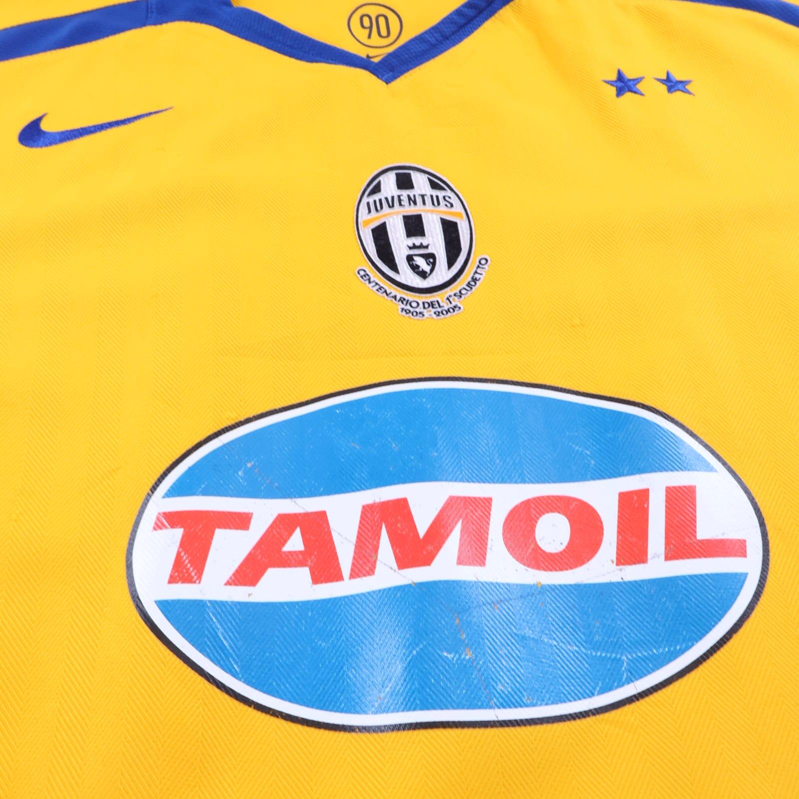 Juventus 2005/06 Third Shirt - L- BACK