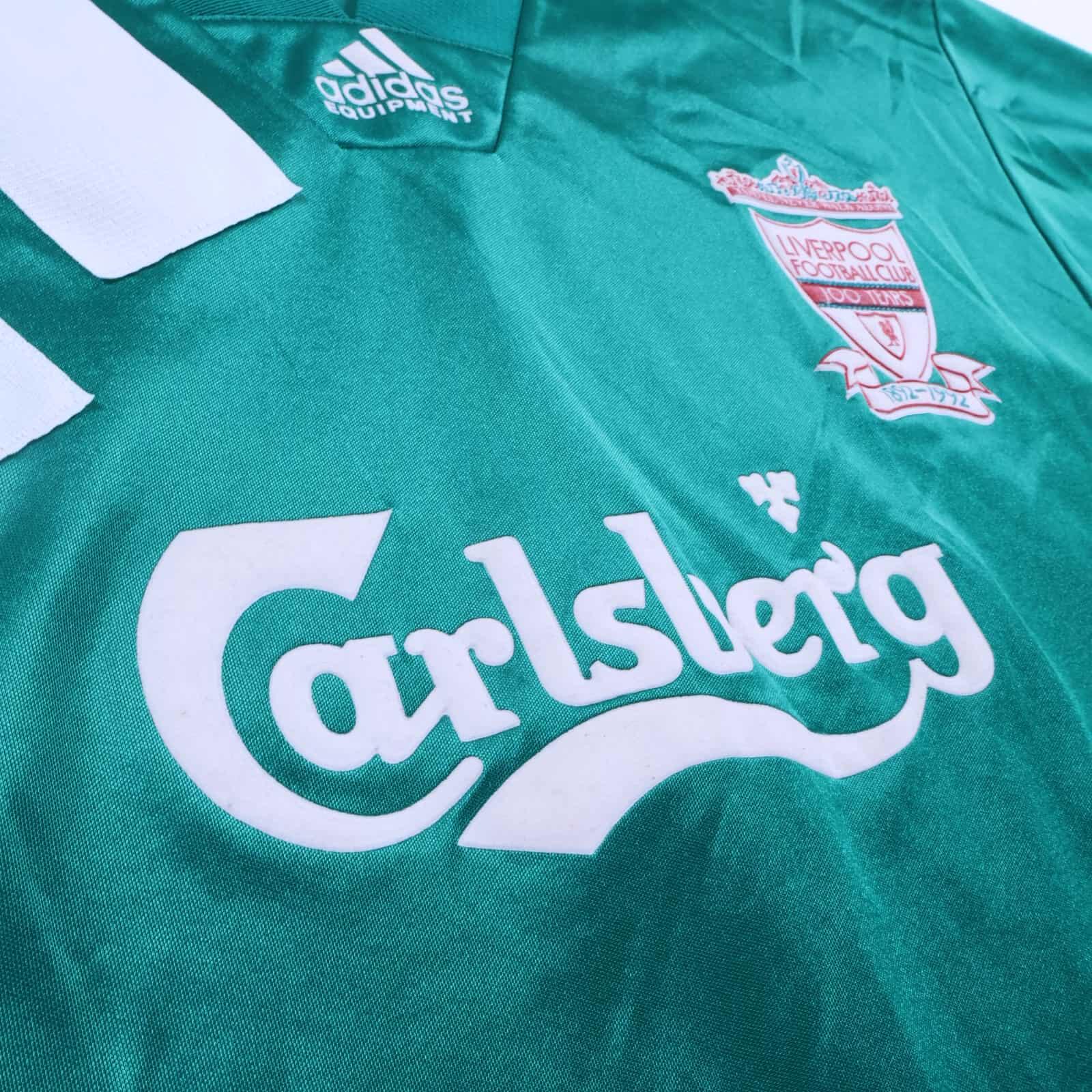 Liverpool F.C 1992/93 Away Shirt - L- BACK