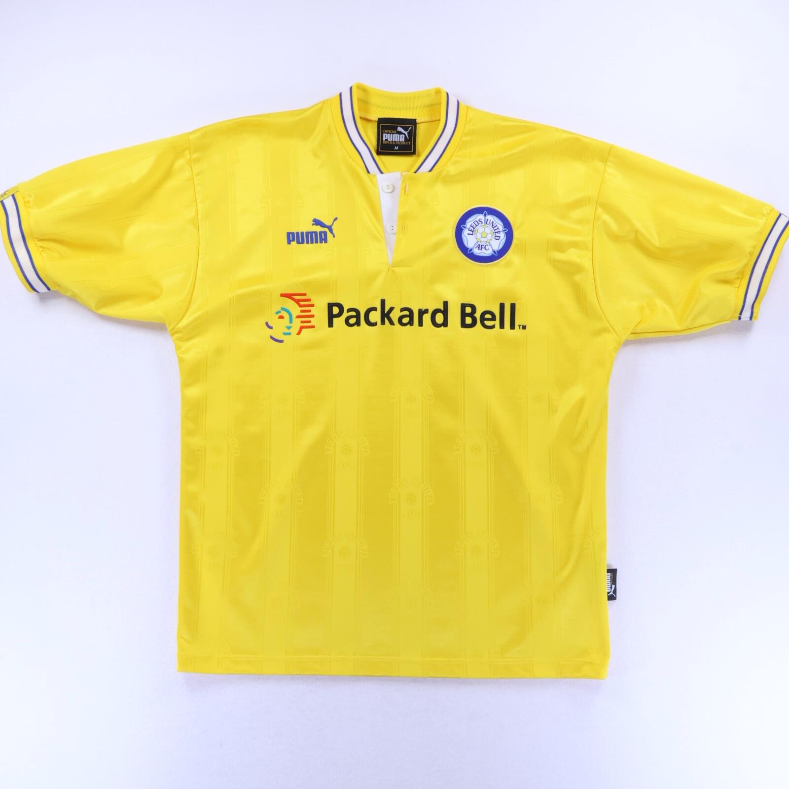 Leeds United 1996/99 Away Shirt - M- FRONT