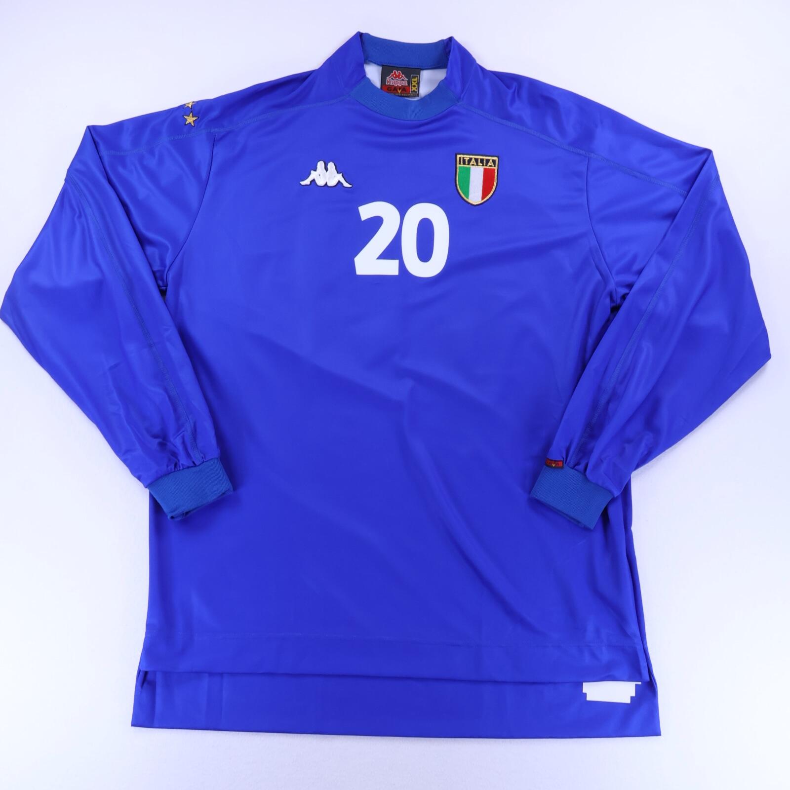 Italy Totti #20 1999/00 Home Shirt - XXL- FRONT