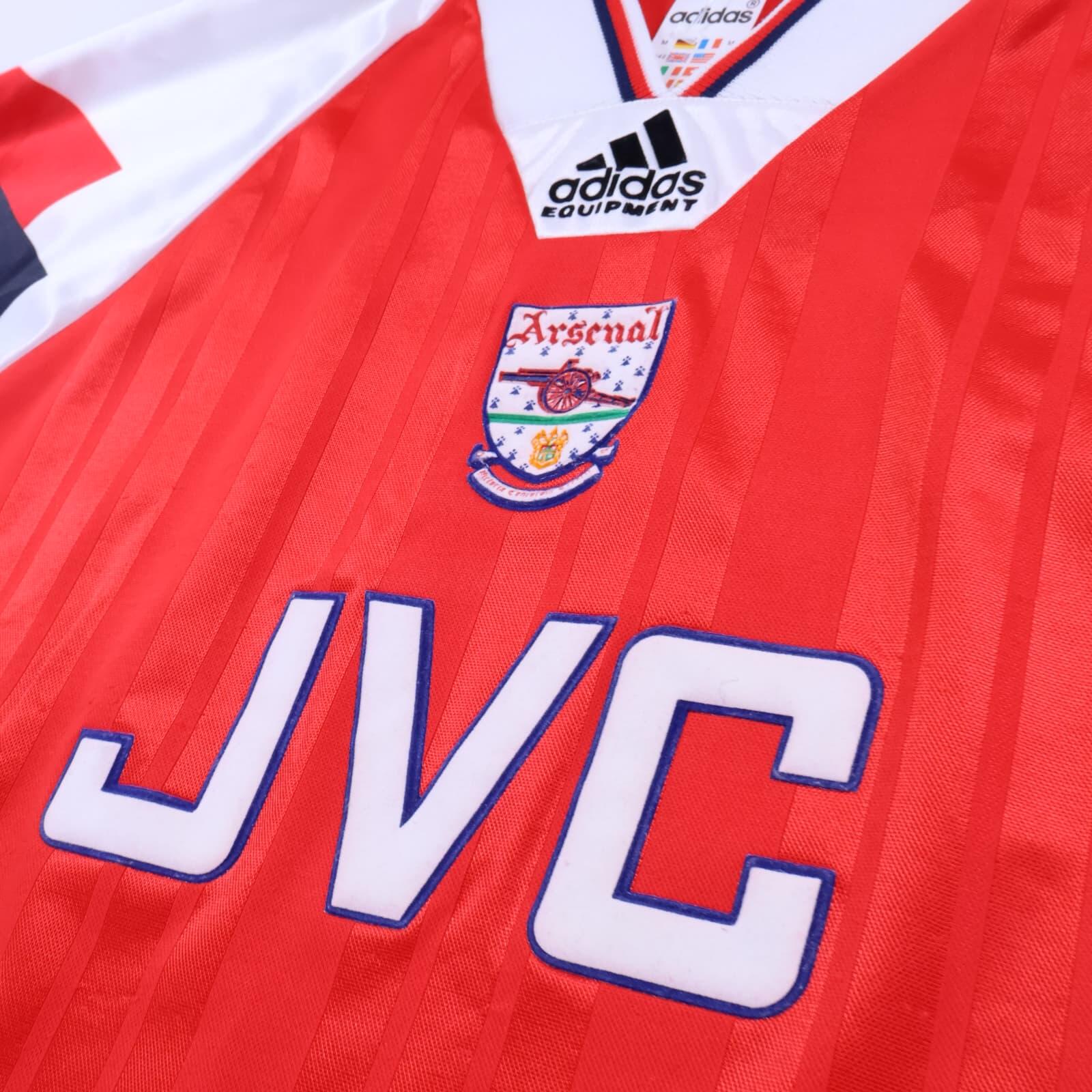 Arsenal Wright #8 1992/94 Home Shirt - M