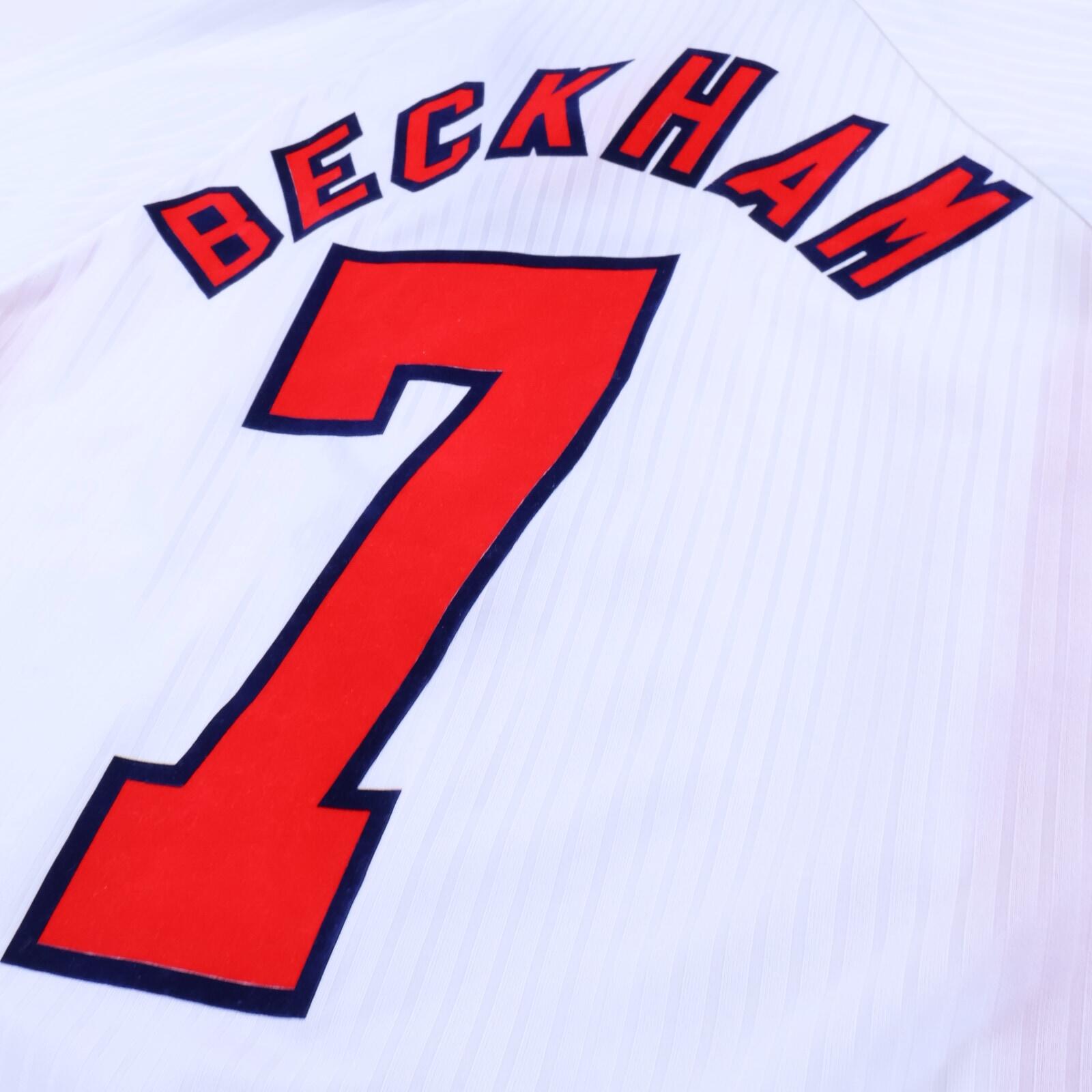 England Beckham #7 1997/99 Home Shirt - M- TAGS