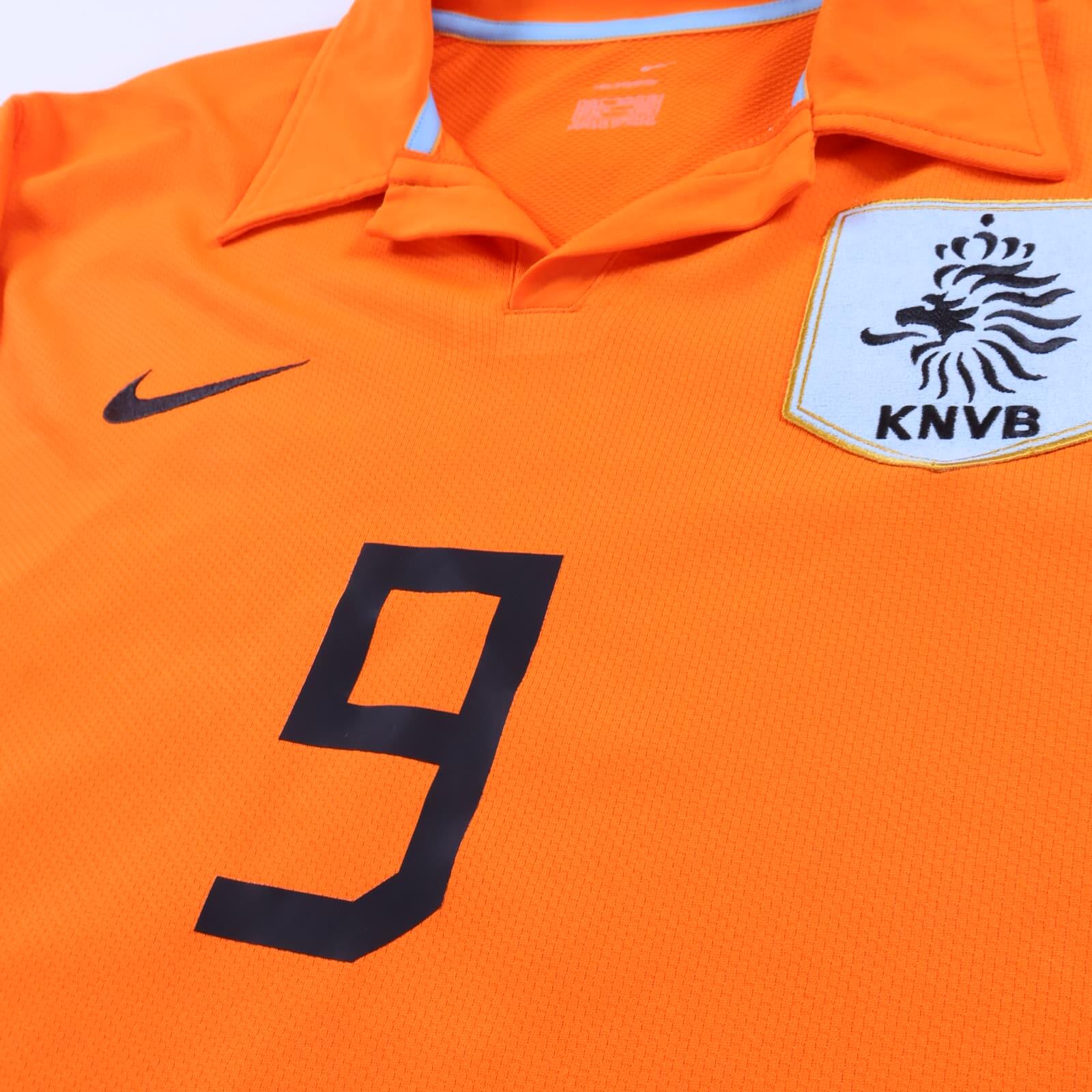 Netherlands V.Nistelrooy #9 2006/08 Home Shirt - L