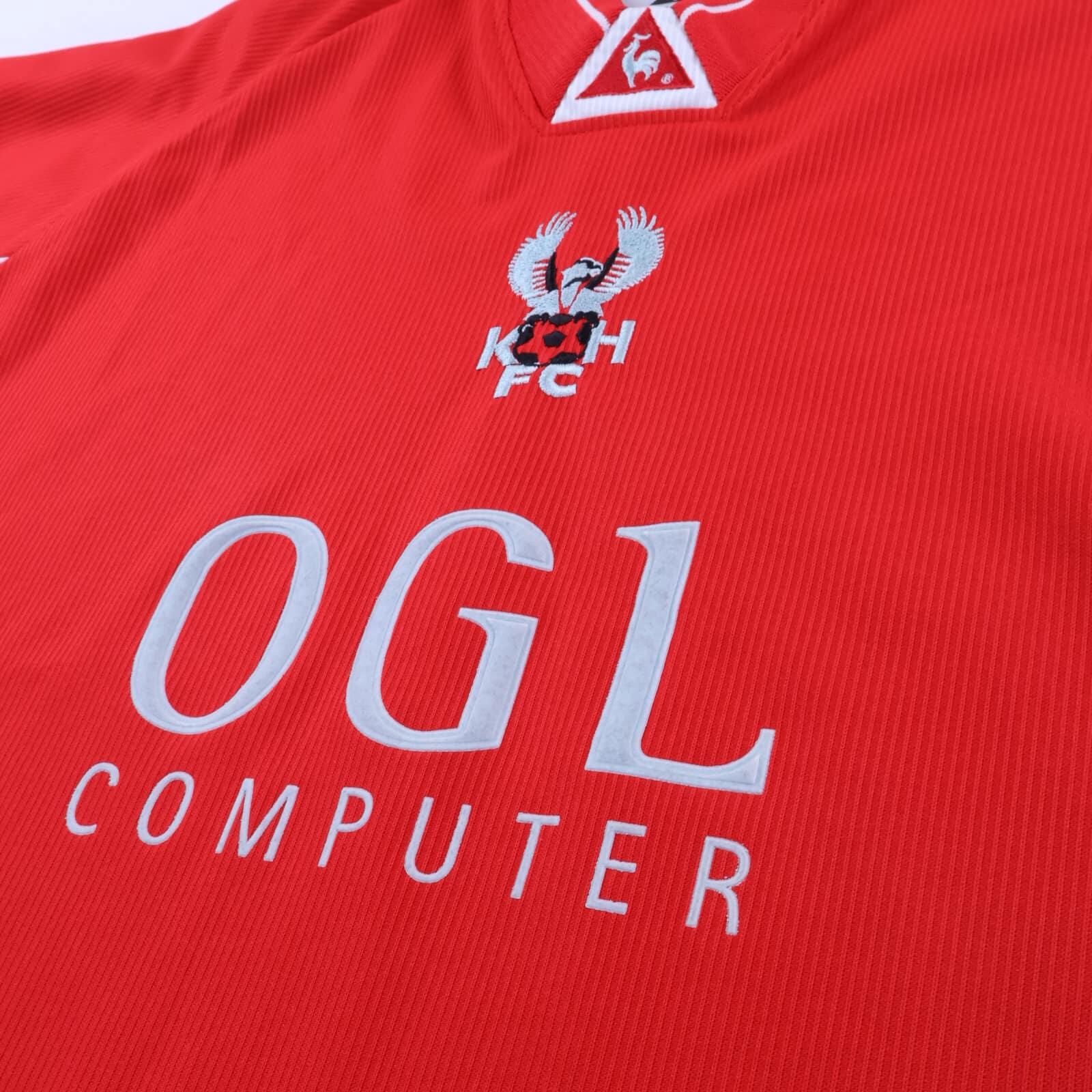 Kidderminster Harriers 2001/03 Home Shirt - L- BACK