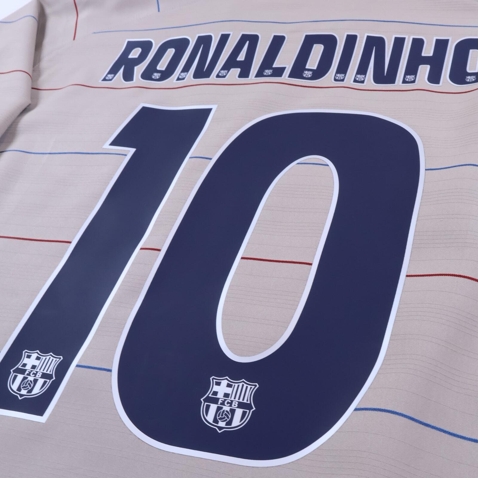 Barcelona Ronaldinho #10 2003/04 Away Shirt - XL- TAGS