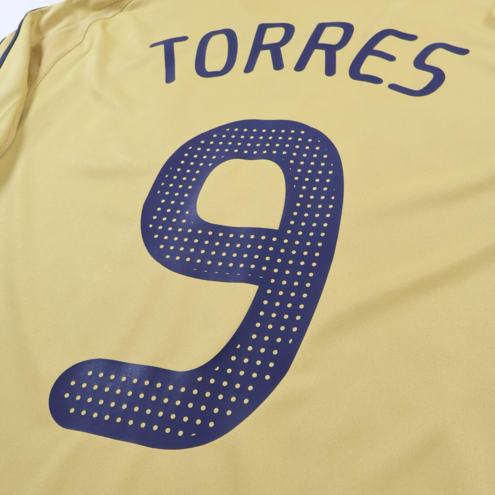 Spain Torres #9 2008/10 Away Shirt - XL- TAGS
