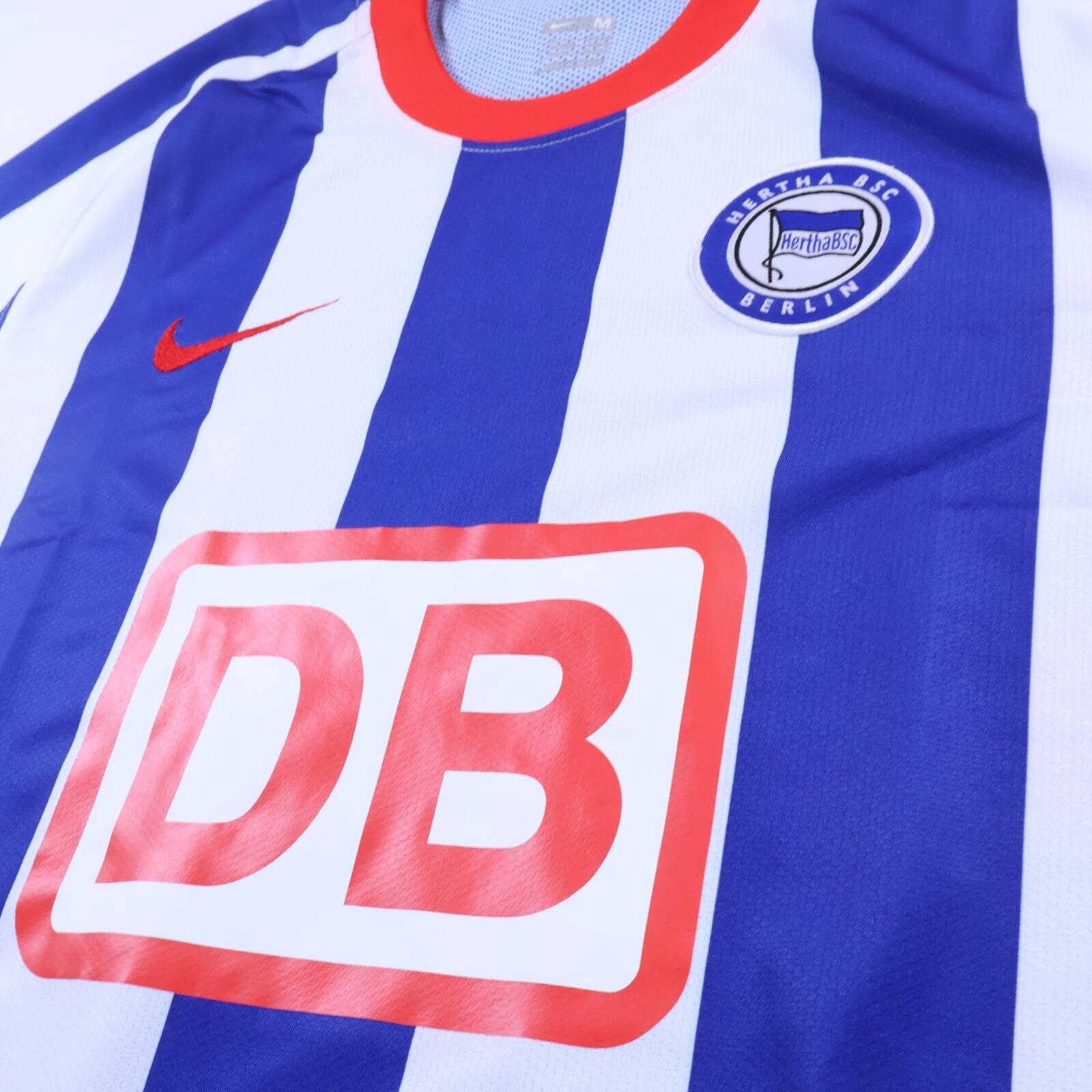 Hertha Berlin 2008/09 Home Shirt - Player Issue - M- BACK
