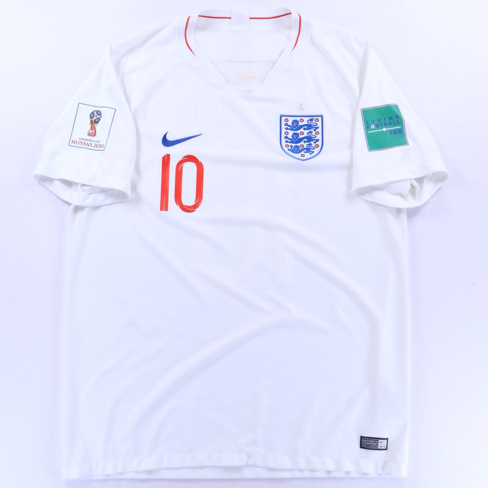 England Sterling #10 2018/19 Home Shirt - XL- BACK