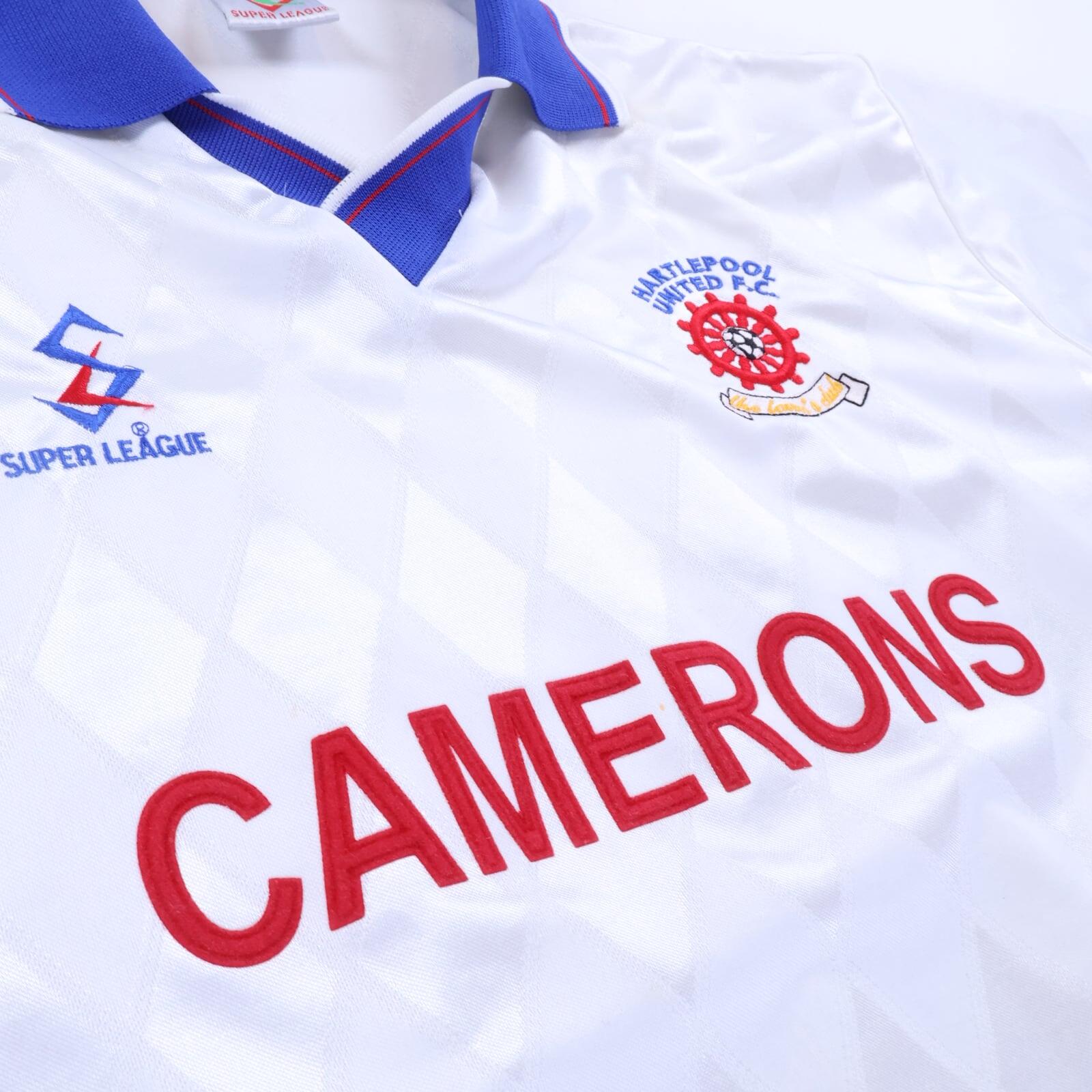 Hartlepool 1998/99 Away Shirt - L- BACK