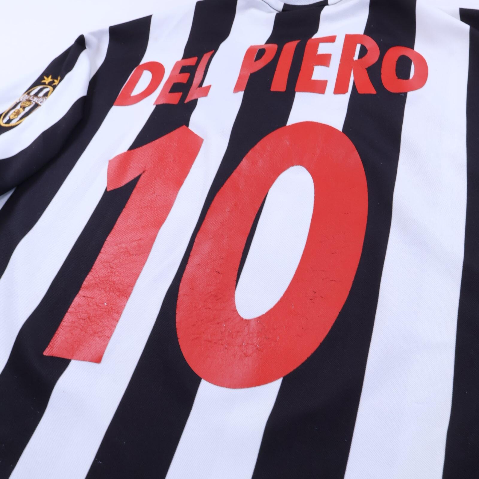 Juventus Del Piero #10 1998/99 Home Shirt - L- TAGS