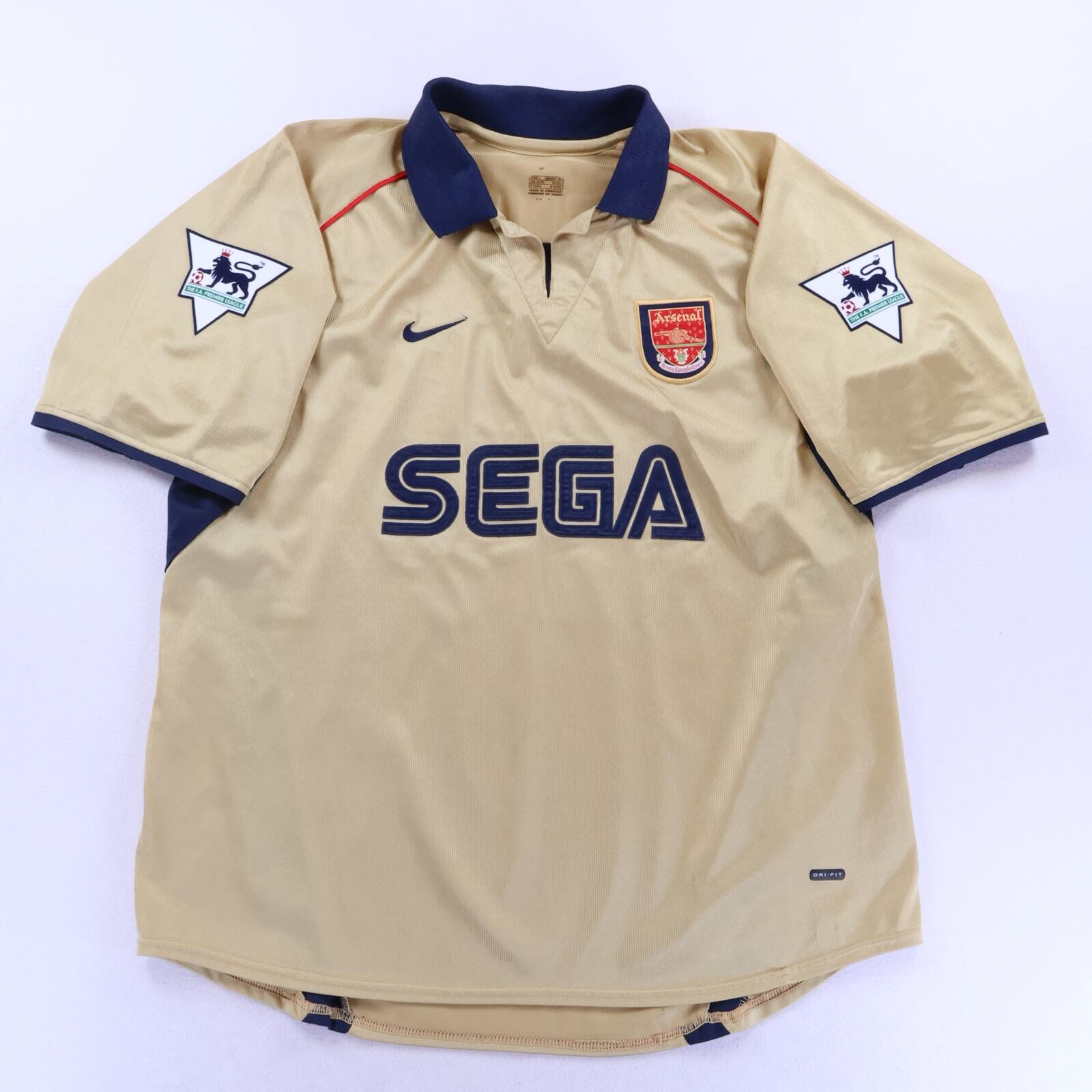 Arsenal Henry #14 2001/02 Away Shirt - L- BACK
