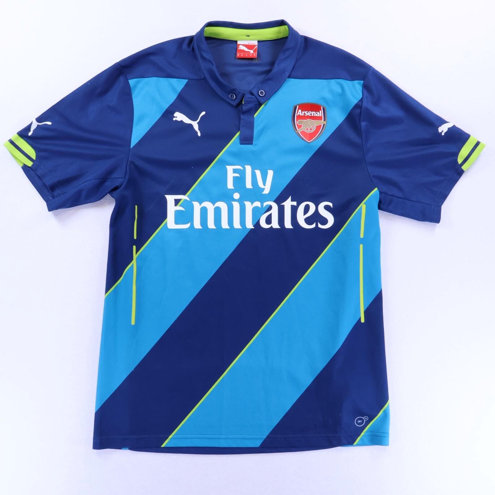 Arsenal Giroud #12 2014/15 Third Shirt - M- BACK