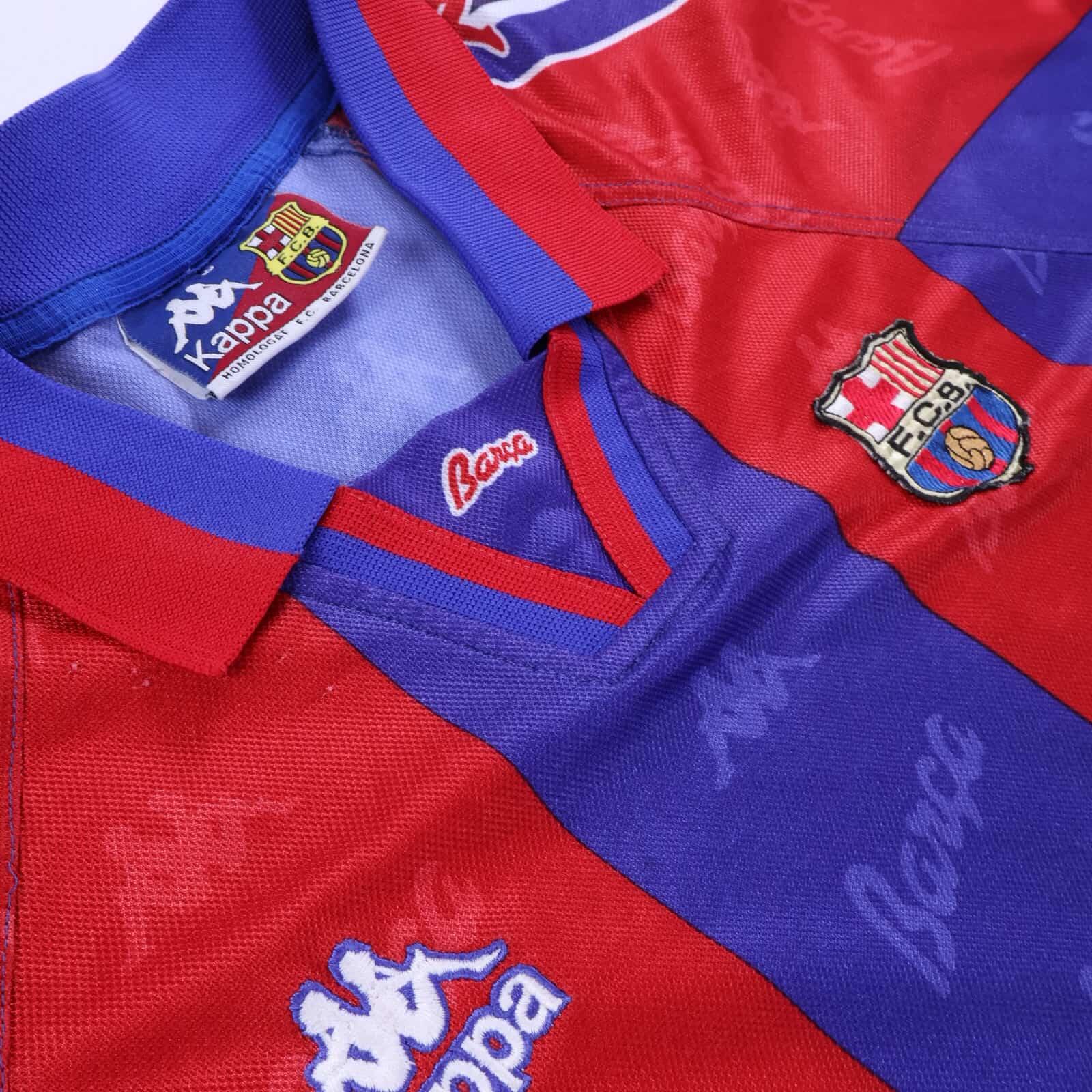 Barcelona Ronaldo #9 1995/97 Home Shirt - L