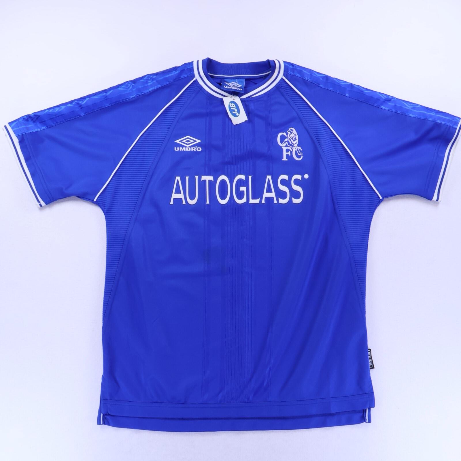 Chelsea Flo #19 1999/01 Home Shirt - L- BACK