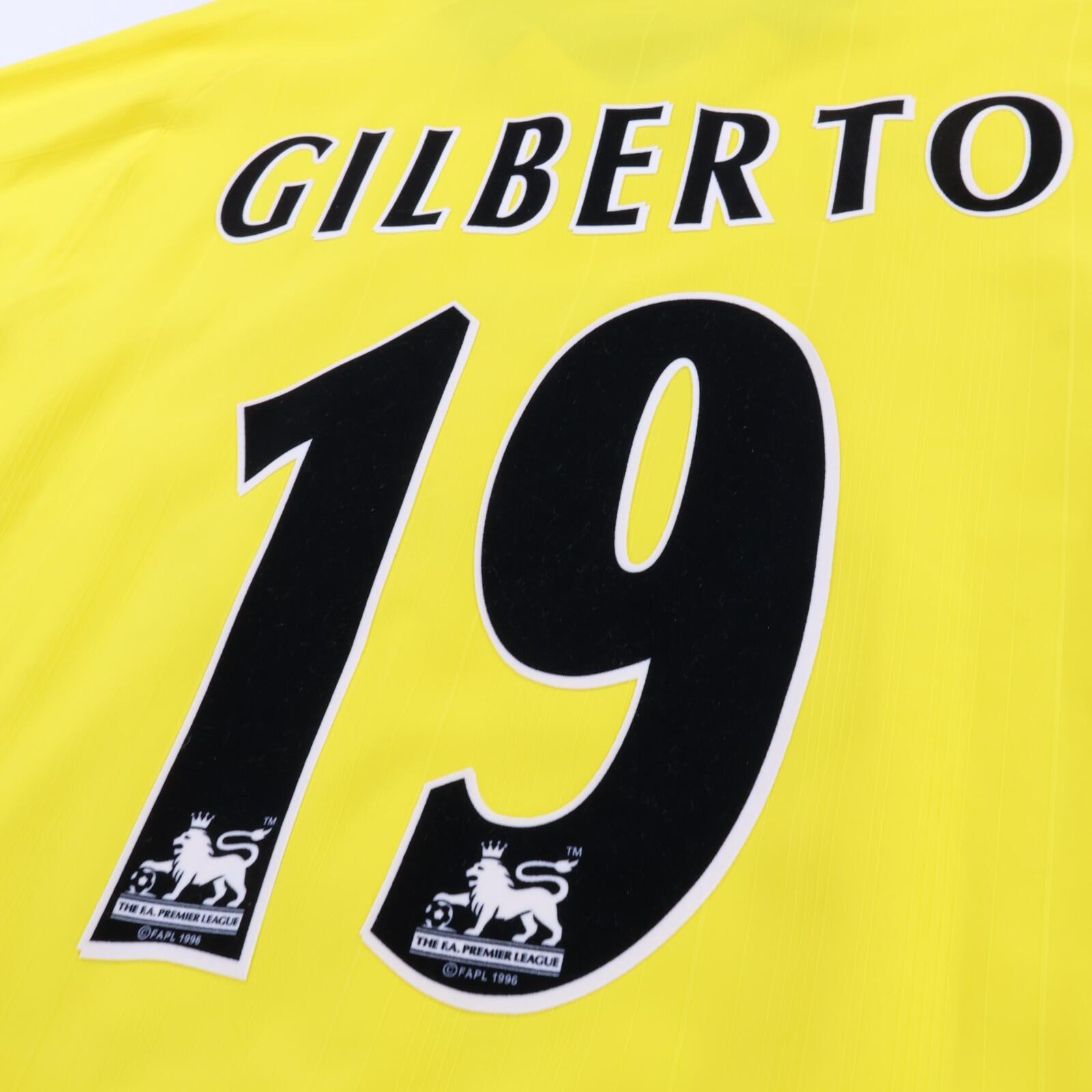 Arsenal Gilberto #19 2003/04 Away Shirt - L- TAGS