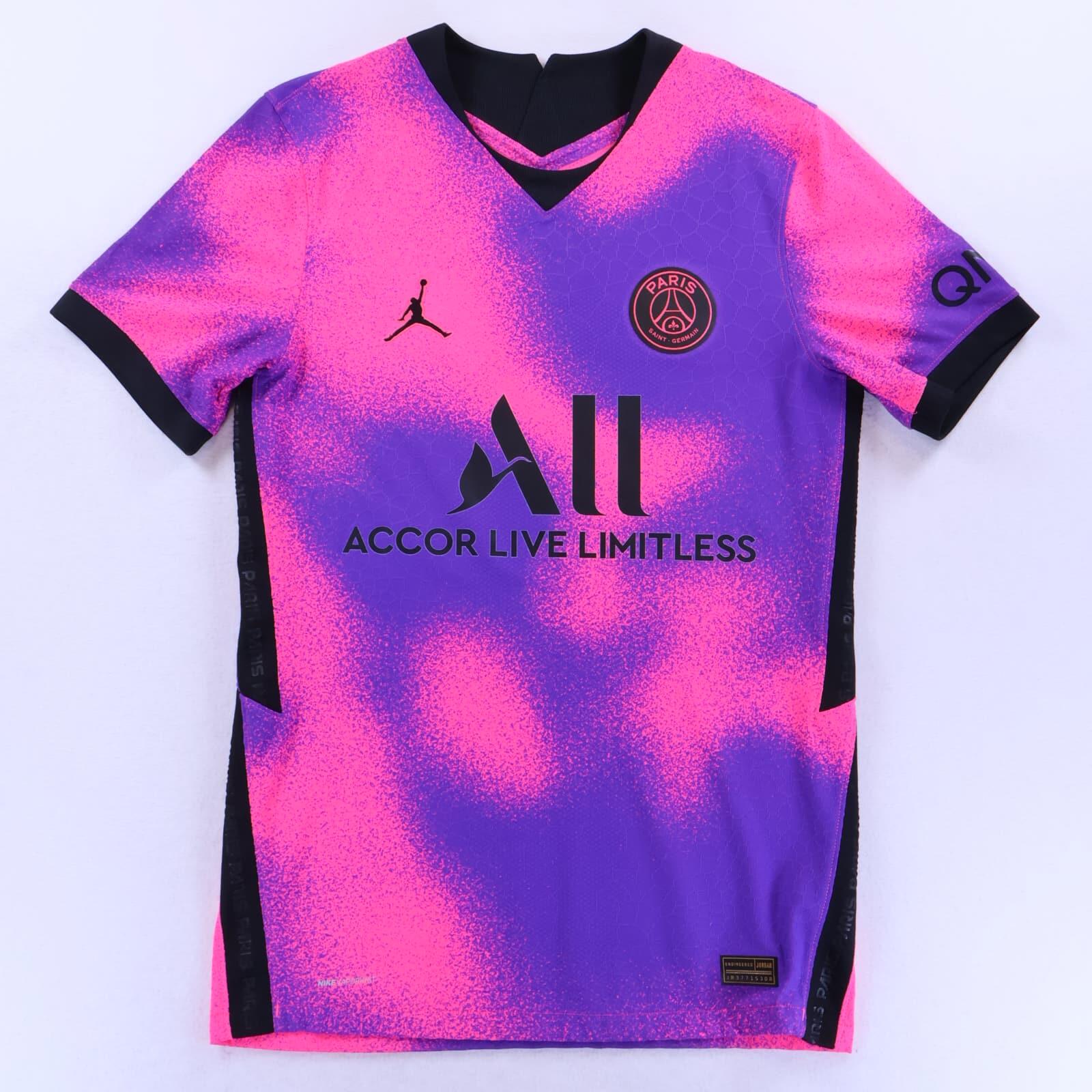 Paris Saint-Germain F.C 2020/21 Vapor Knit Fourth Shirt - S- FRONT