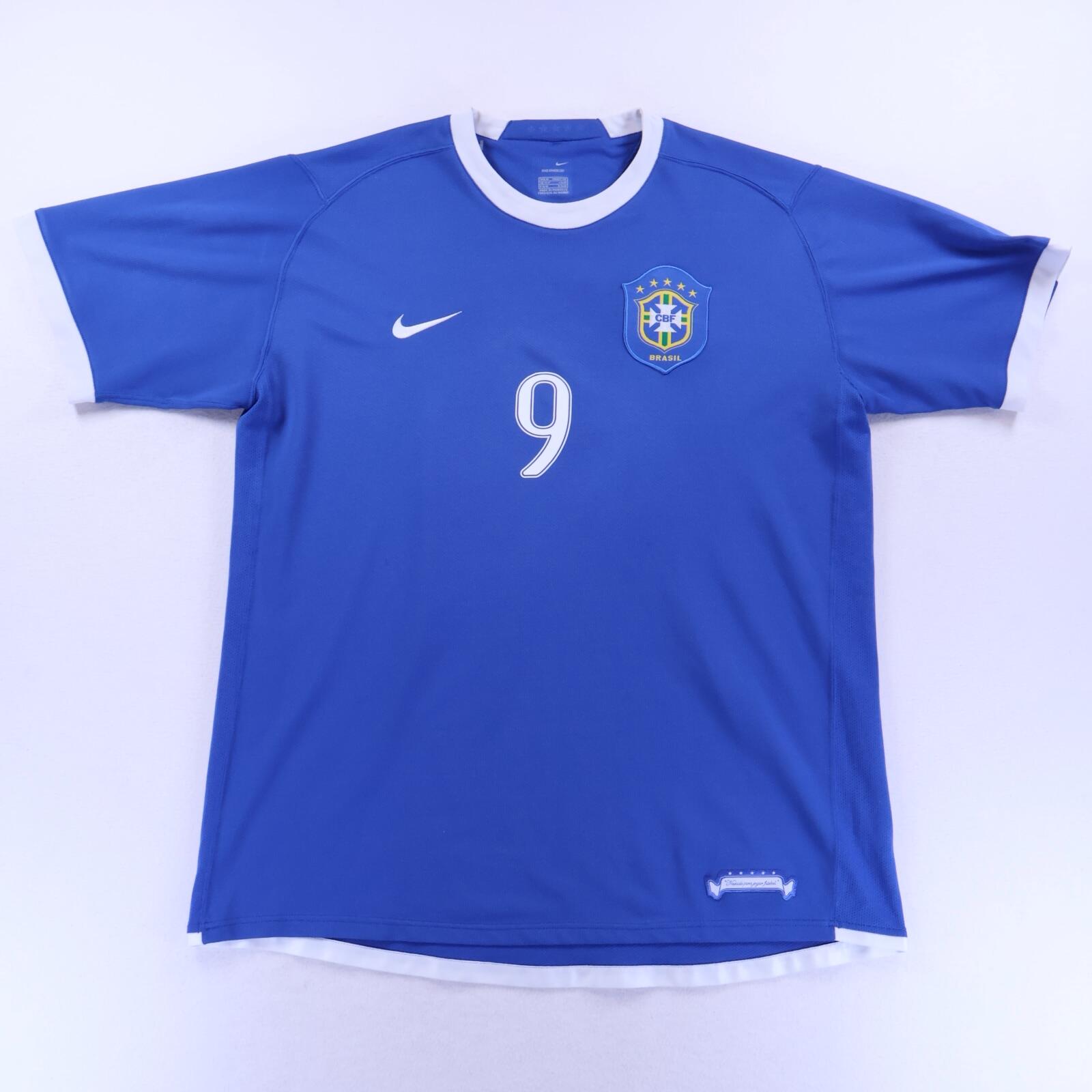 Brazil Ronaldo #9 2006/07 Away Shirt - XL- BACK