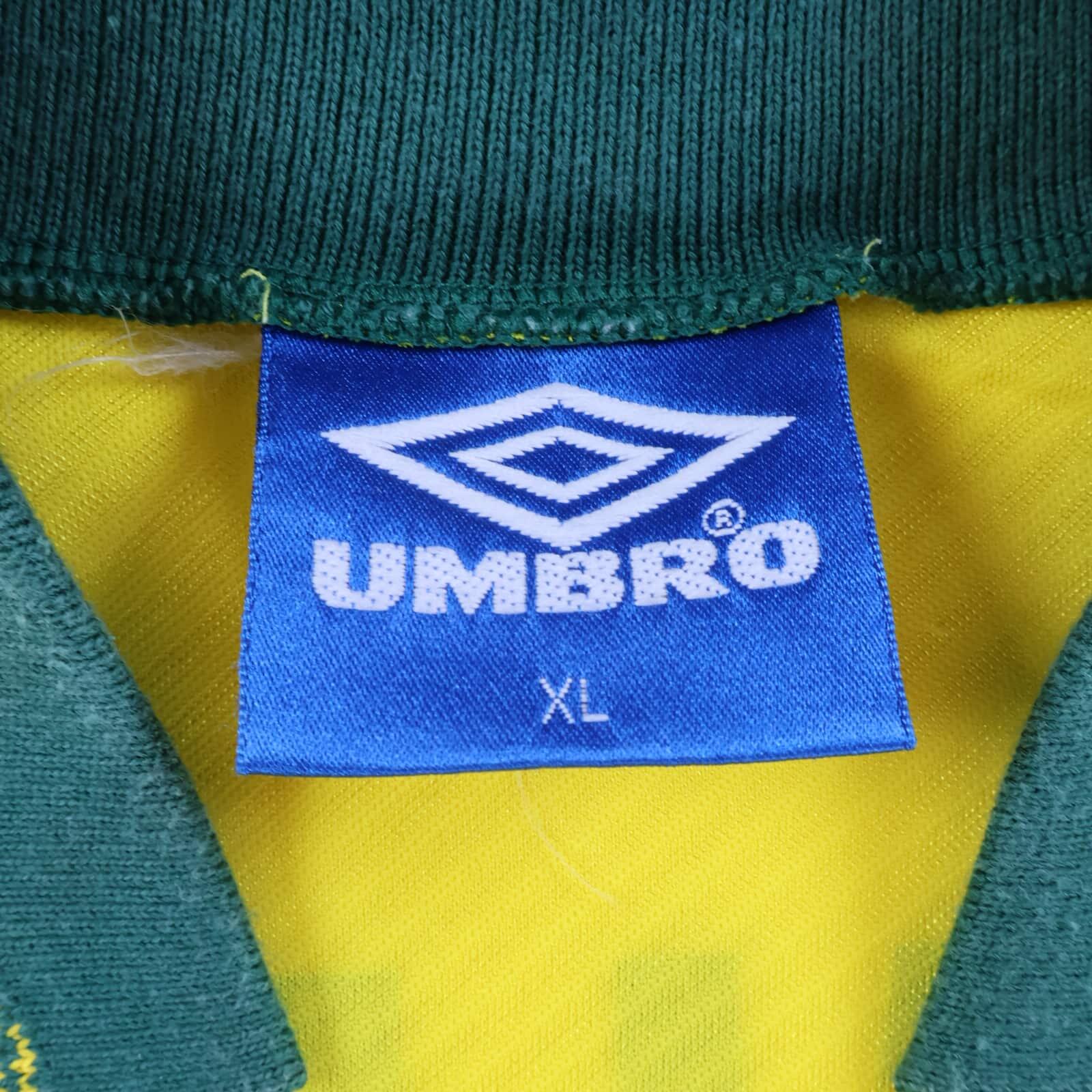 Brazil Ronaldinho #18 1993/94 Home Shirt - XL