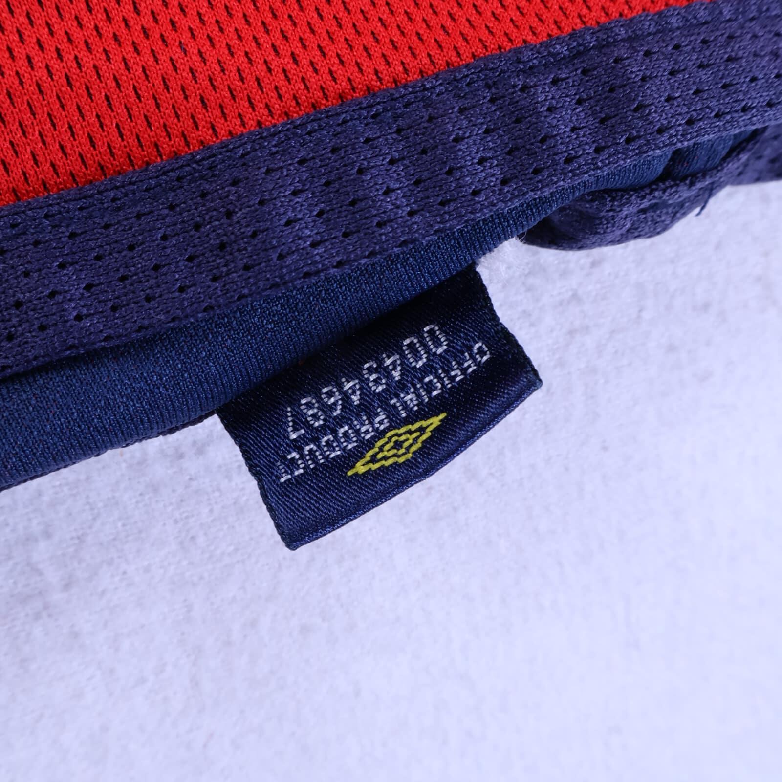England Beckham #7 2002/04 Away Shirt - Reversible - XL- TAGS