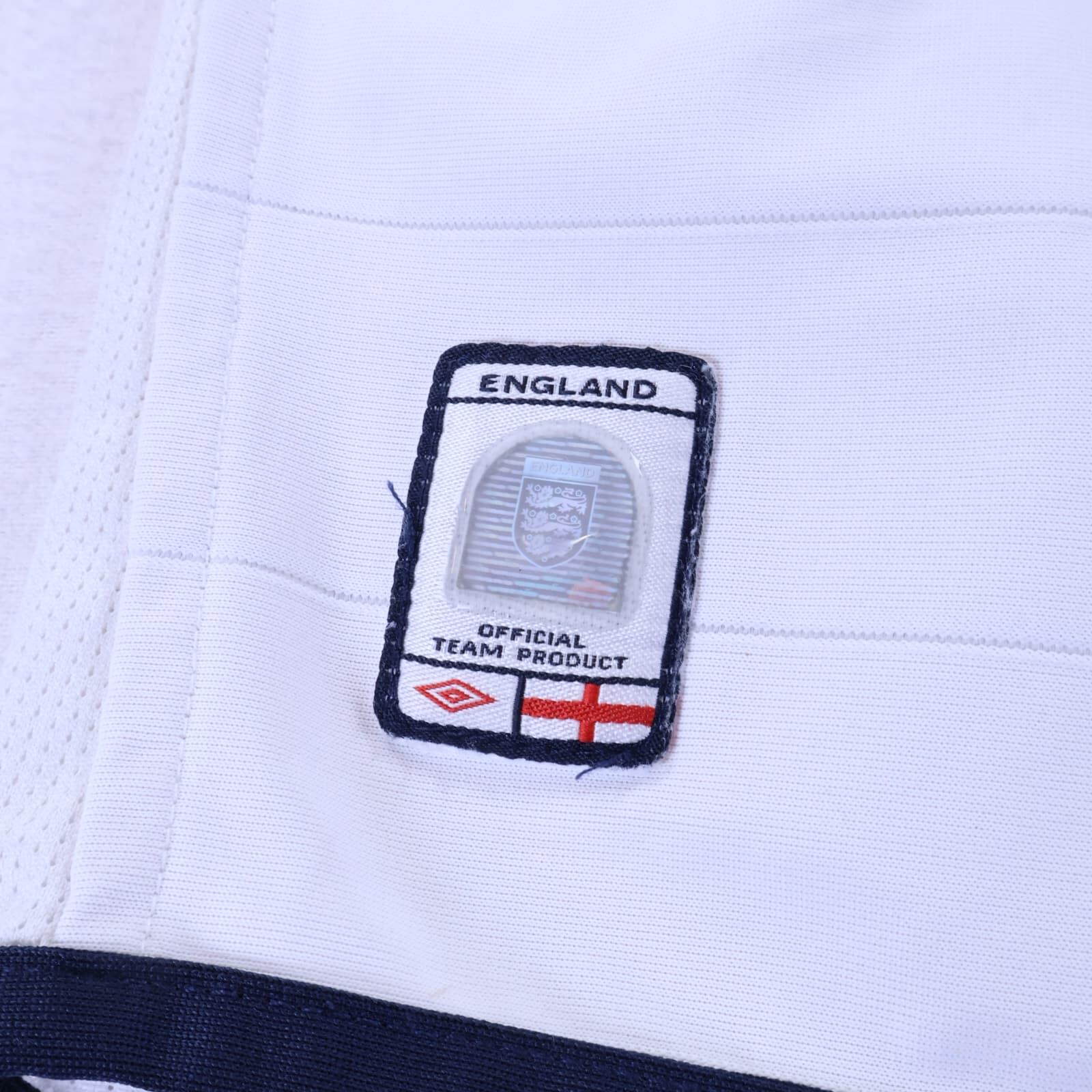 England Vassell #23 2003/05 Home Shirt - Reversible - XL