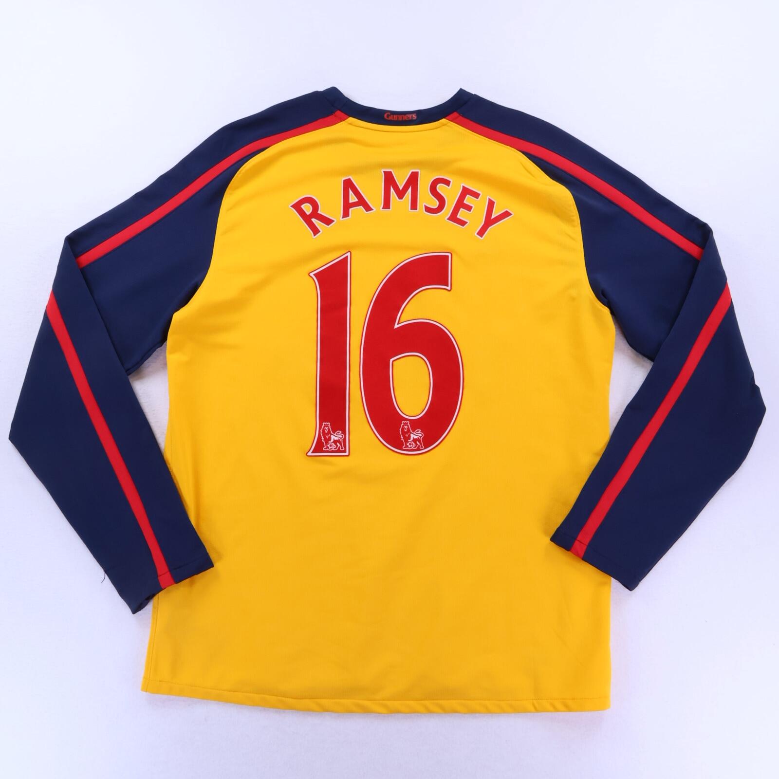 Arsenal Ramsey #16 2008/09 Away Shirt - Long Sleeve - L- FRONT