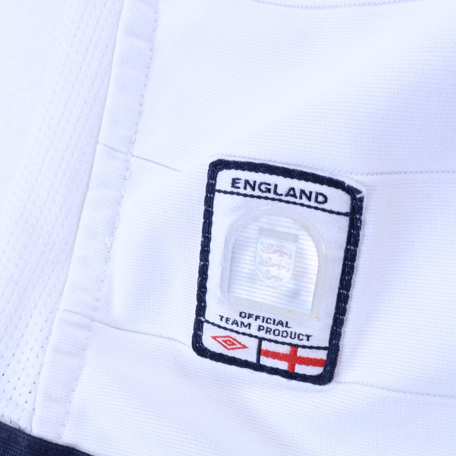 England Scholes #8 2003/05 Home Shirt - Reversible - 2XL