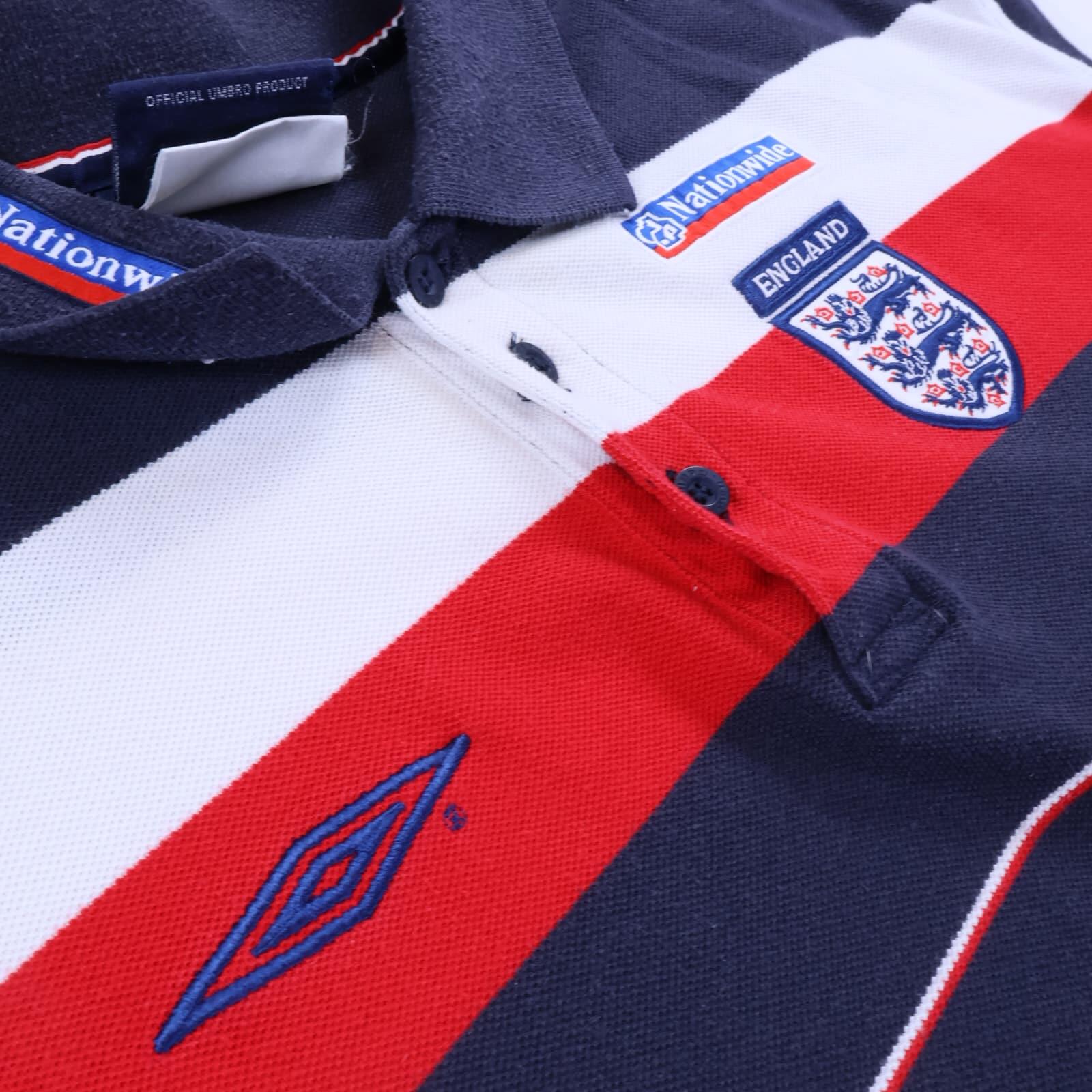 England 2002/04 Polo Shirt - 2XL