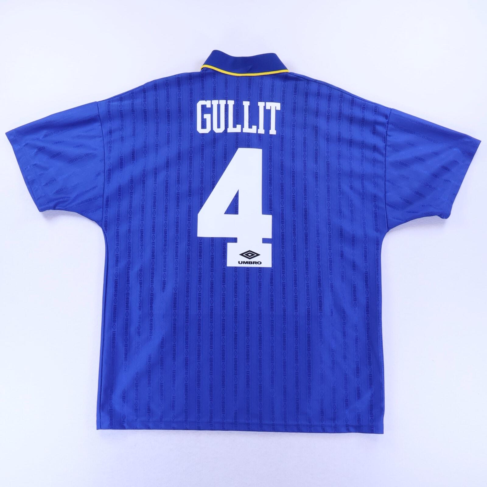 Chelsea Gullit #4 1995/97 Home Shirt - L