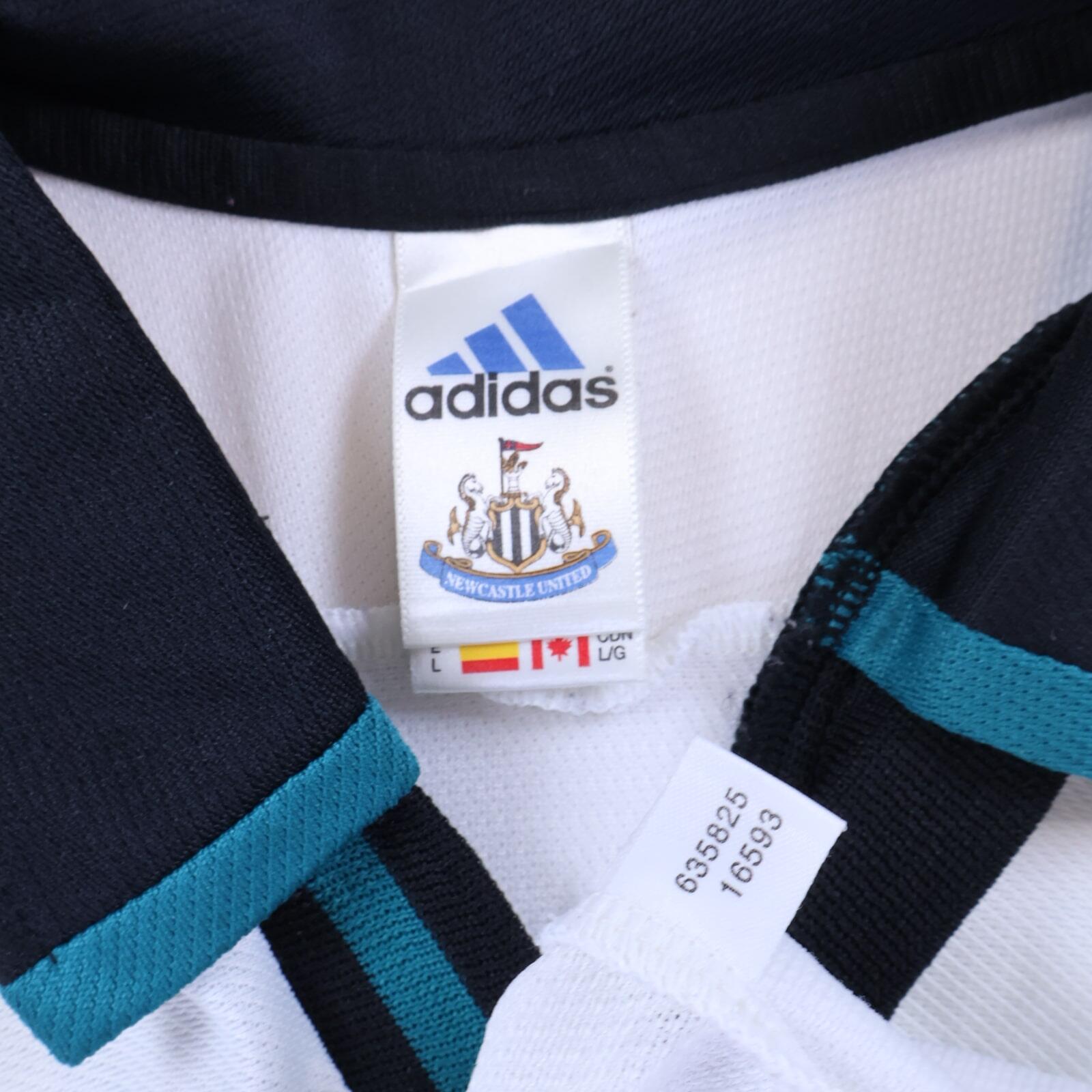 Newcastle United Shearer #9 1999/00 Home Shirt - L