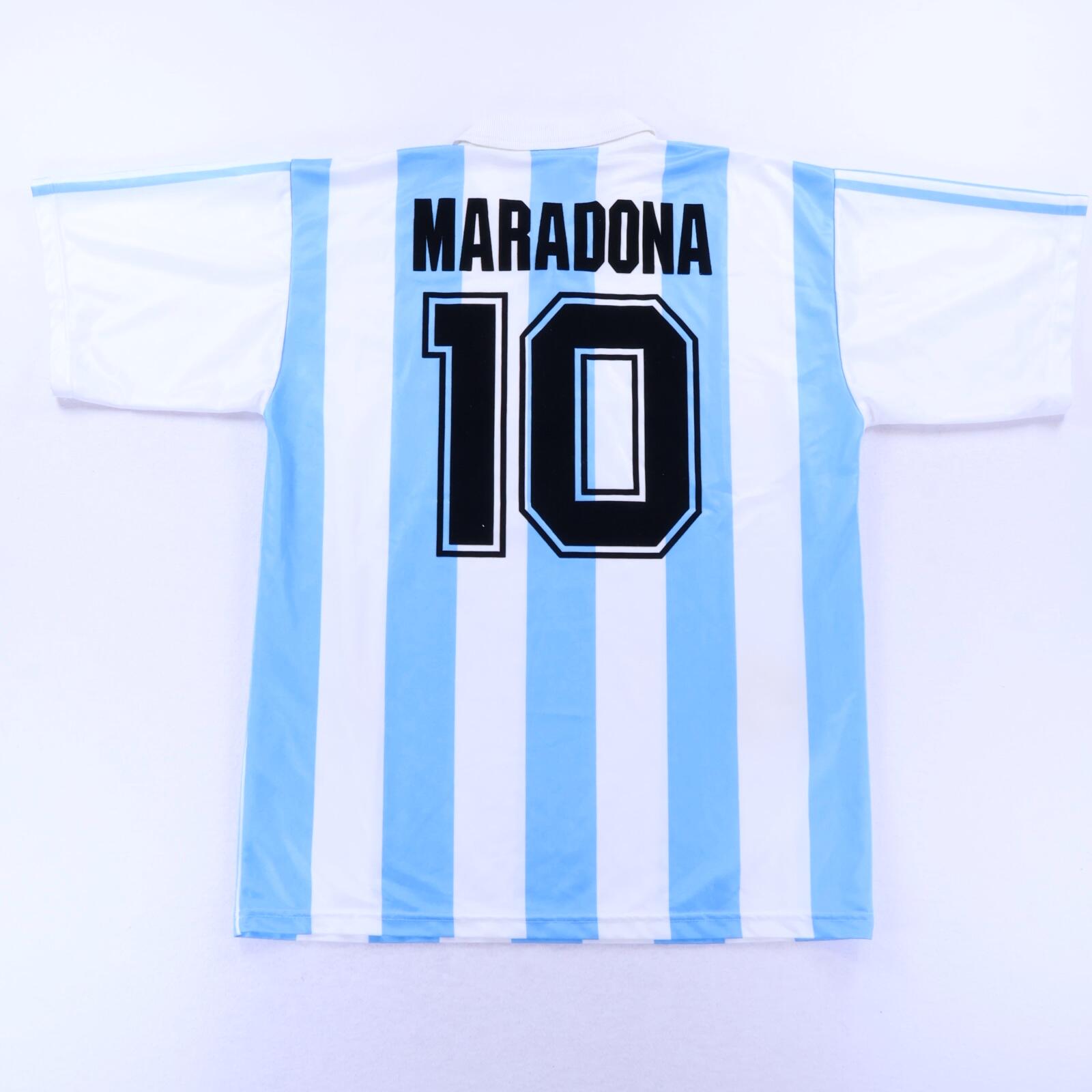 Argentina Maradona #10 1994/95 Home Shirt - L