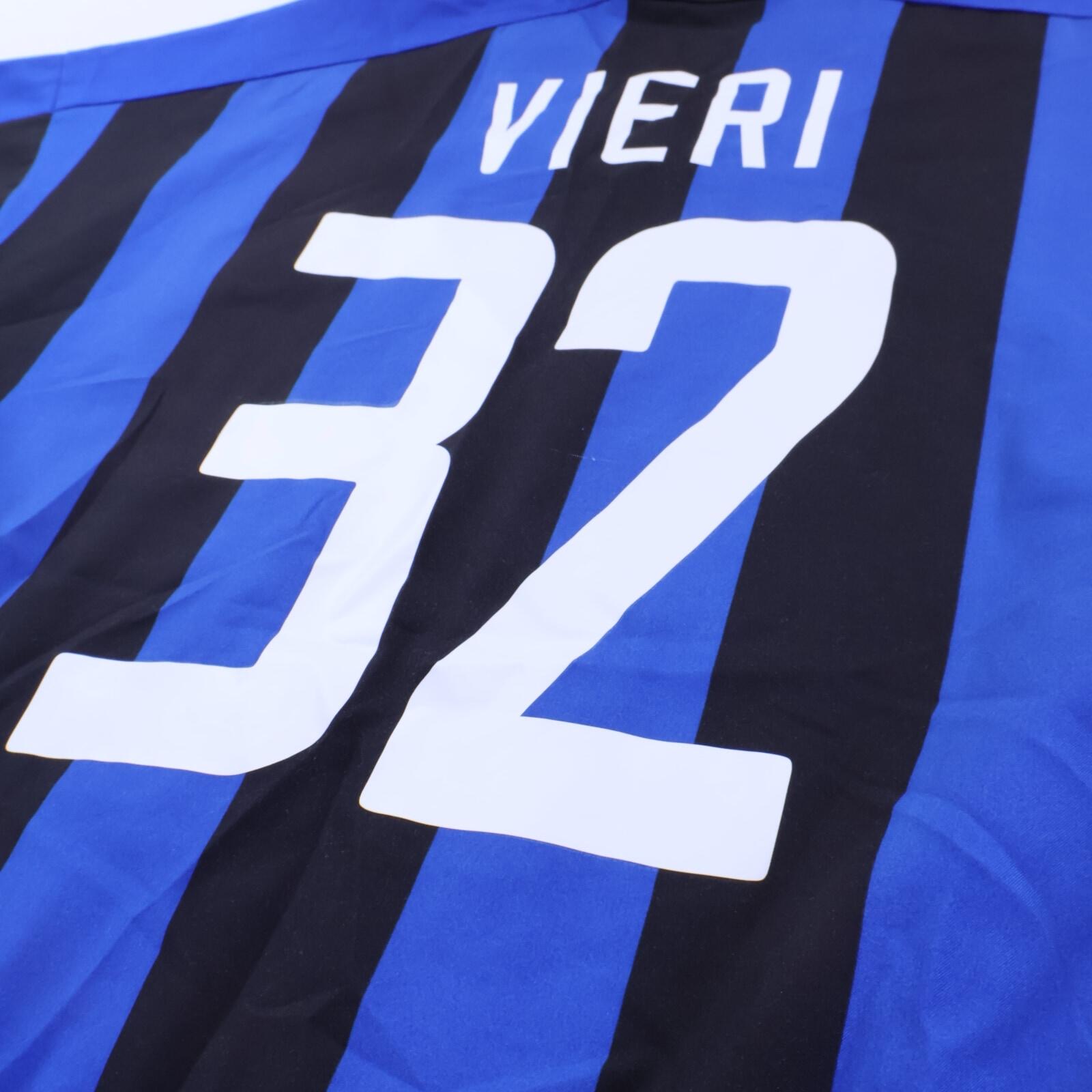 Inter Milan Vieri #32 2002/03 Home Shirt - L