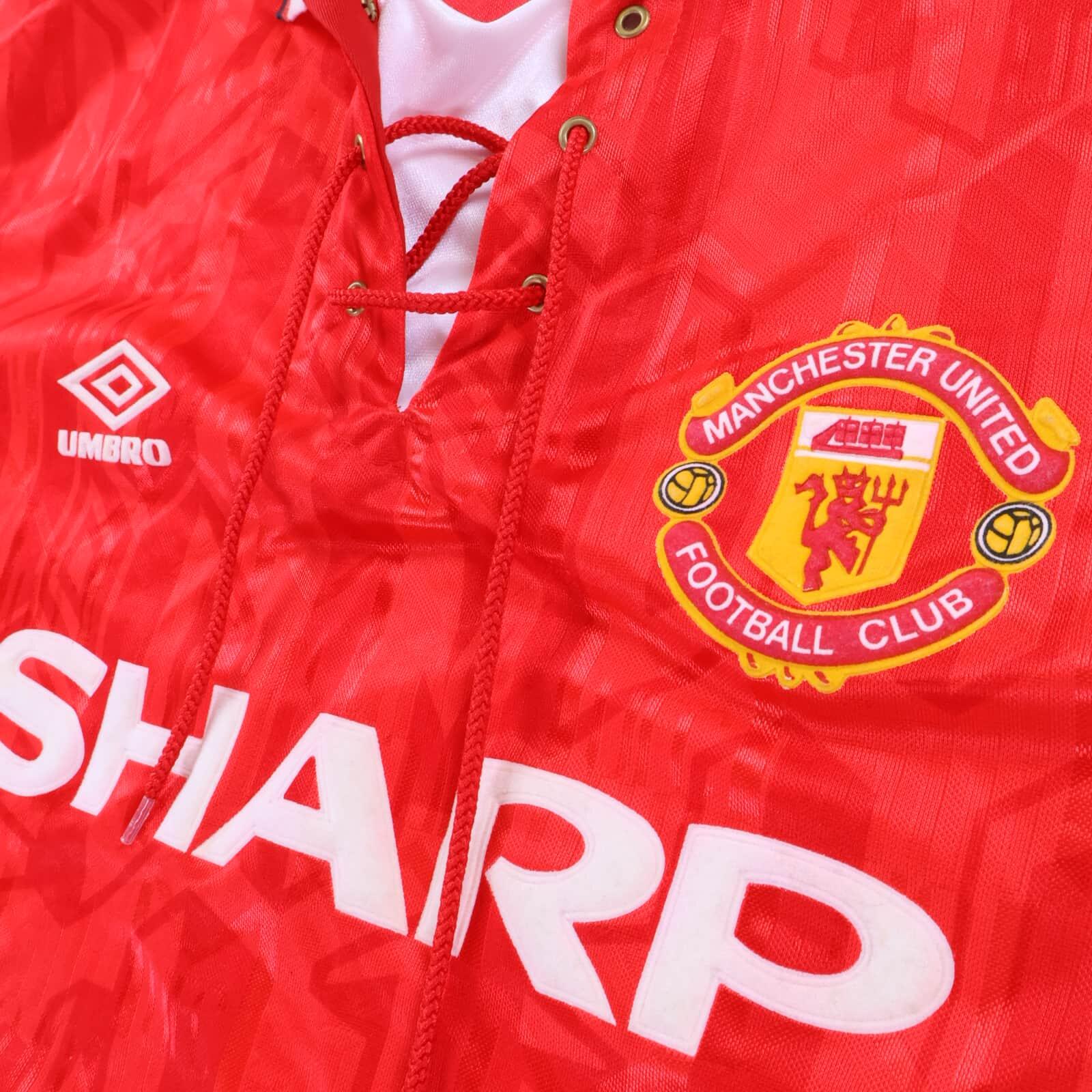 Manchester United Keane #16 1992/94 Home Shirt - XL