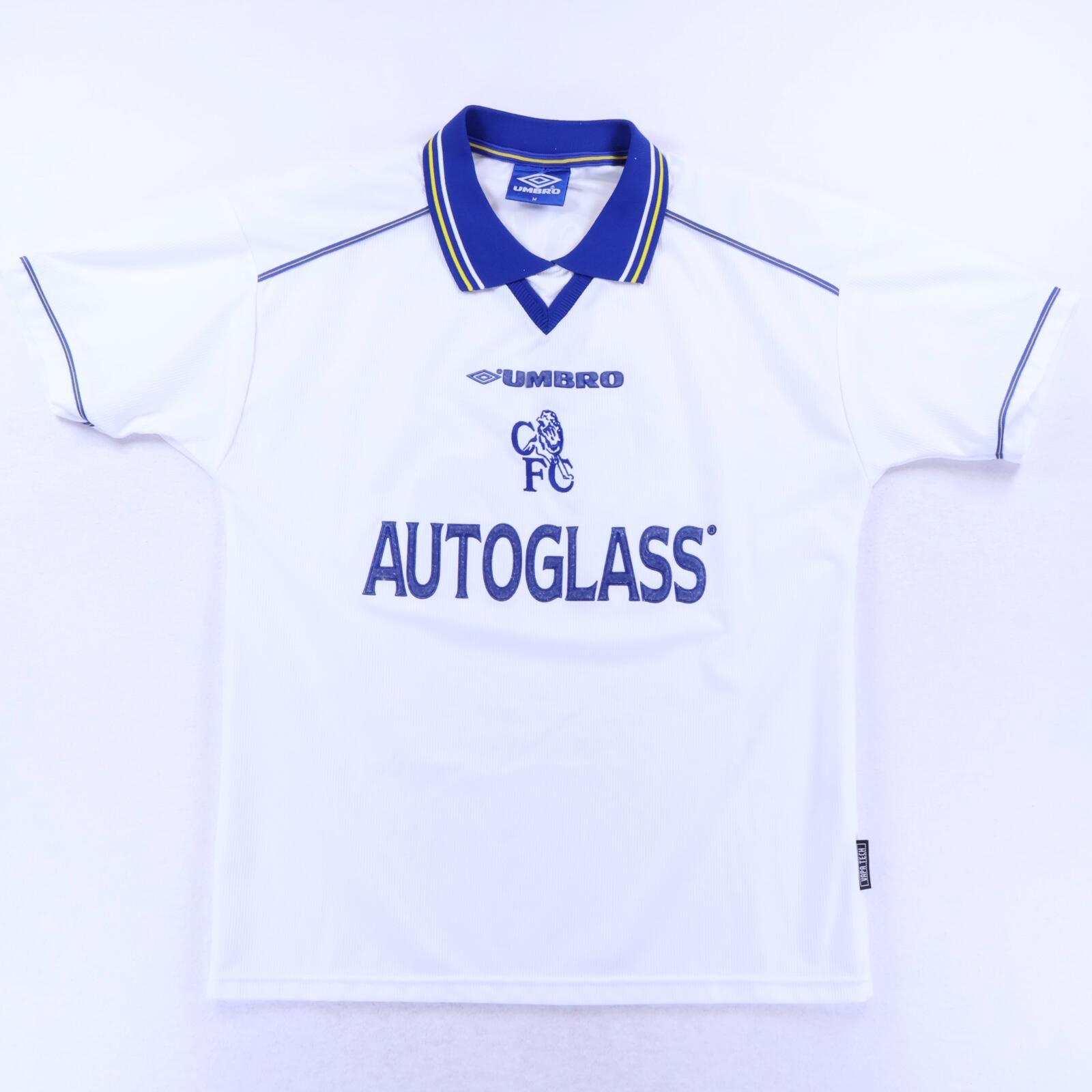 Chelsea Zola #25 1998/00 Away Shirt - M