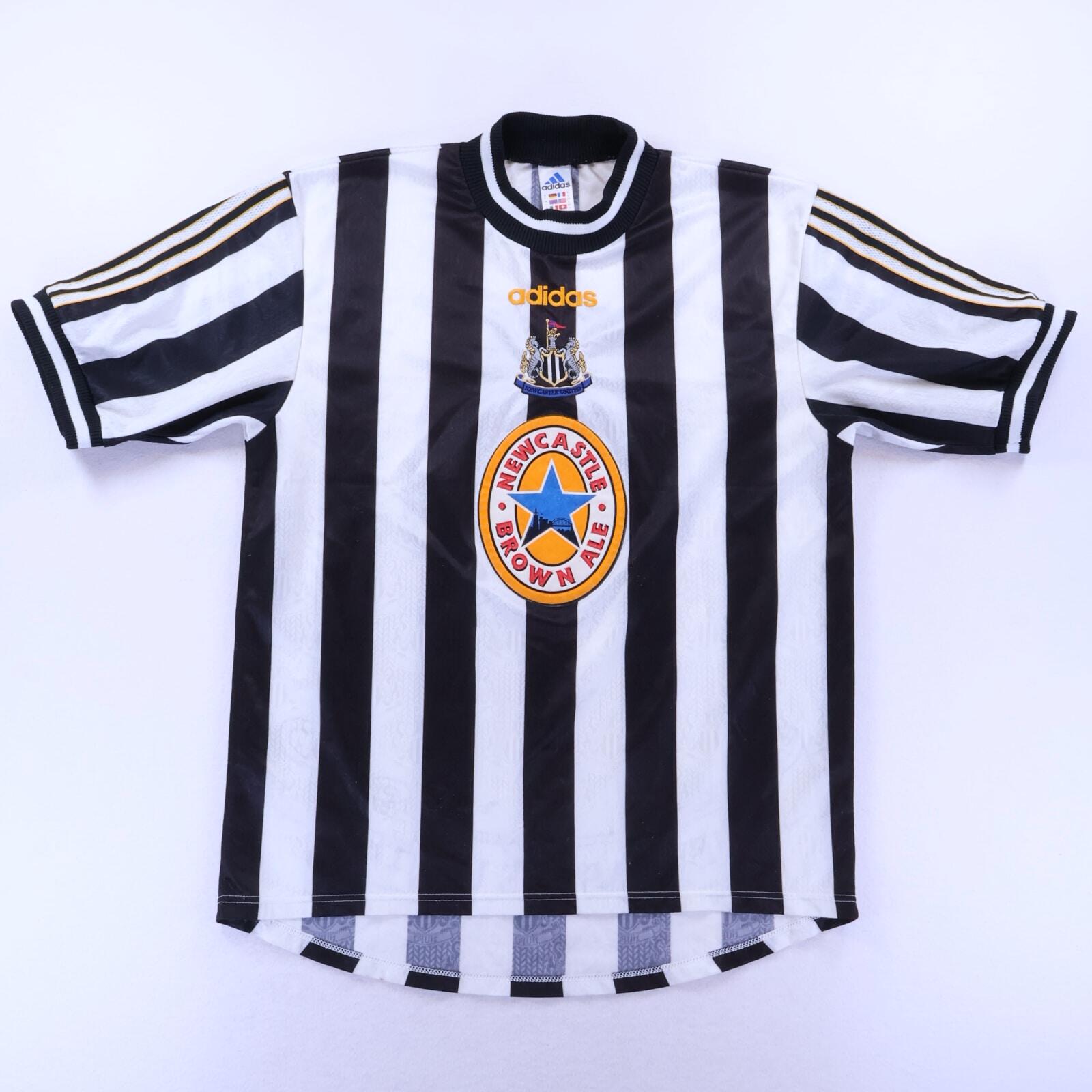 Newcastle United Peacock #5 1997/99 Home Shirt - L