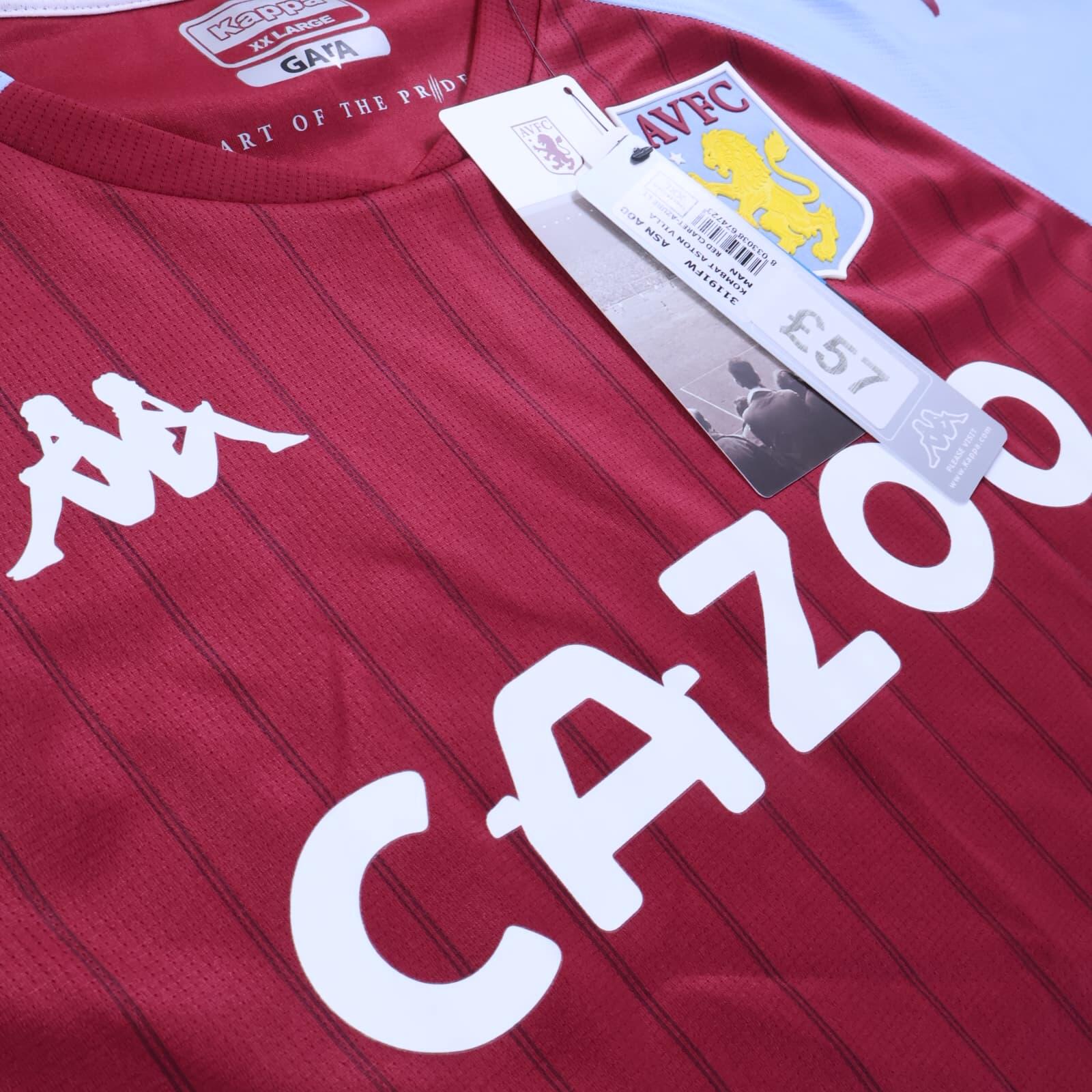 *NWT* Aston Villa 2020/21 Home Shirt - 2XL