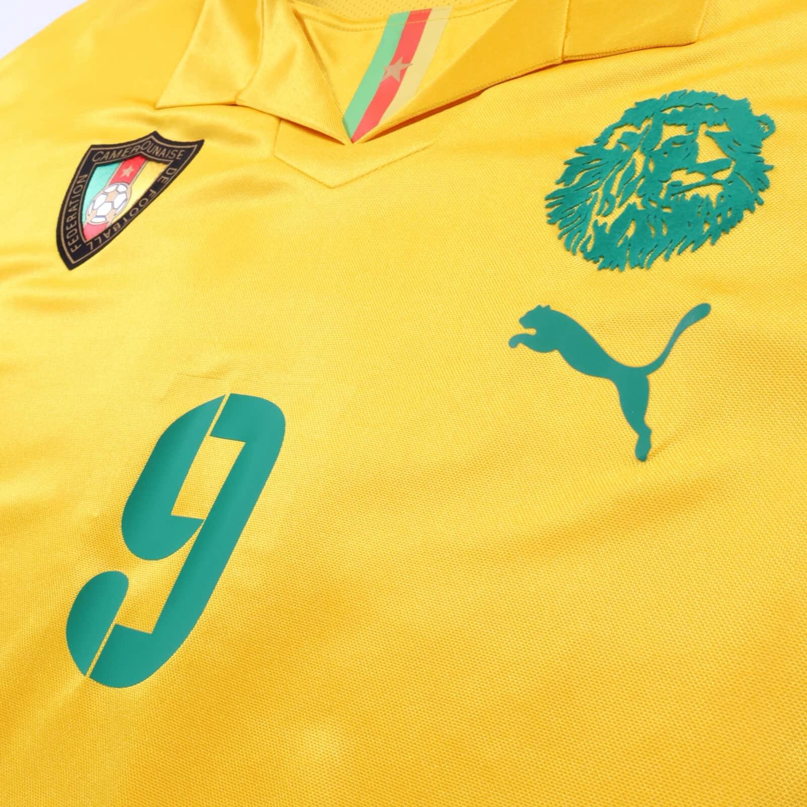 Cameroon Eto'O #9 2008/09 Away Shirt - Long Sleeve - M