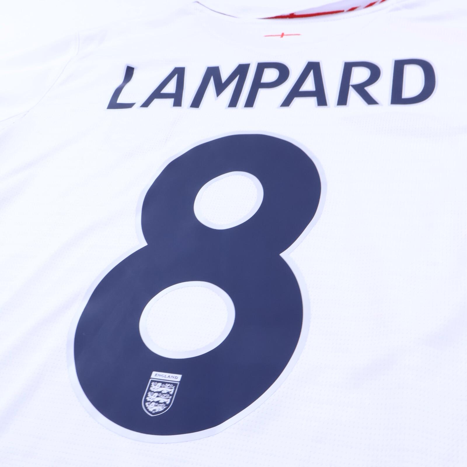 England Lampard #8 2005/07 Home Shirt - M