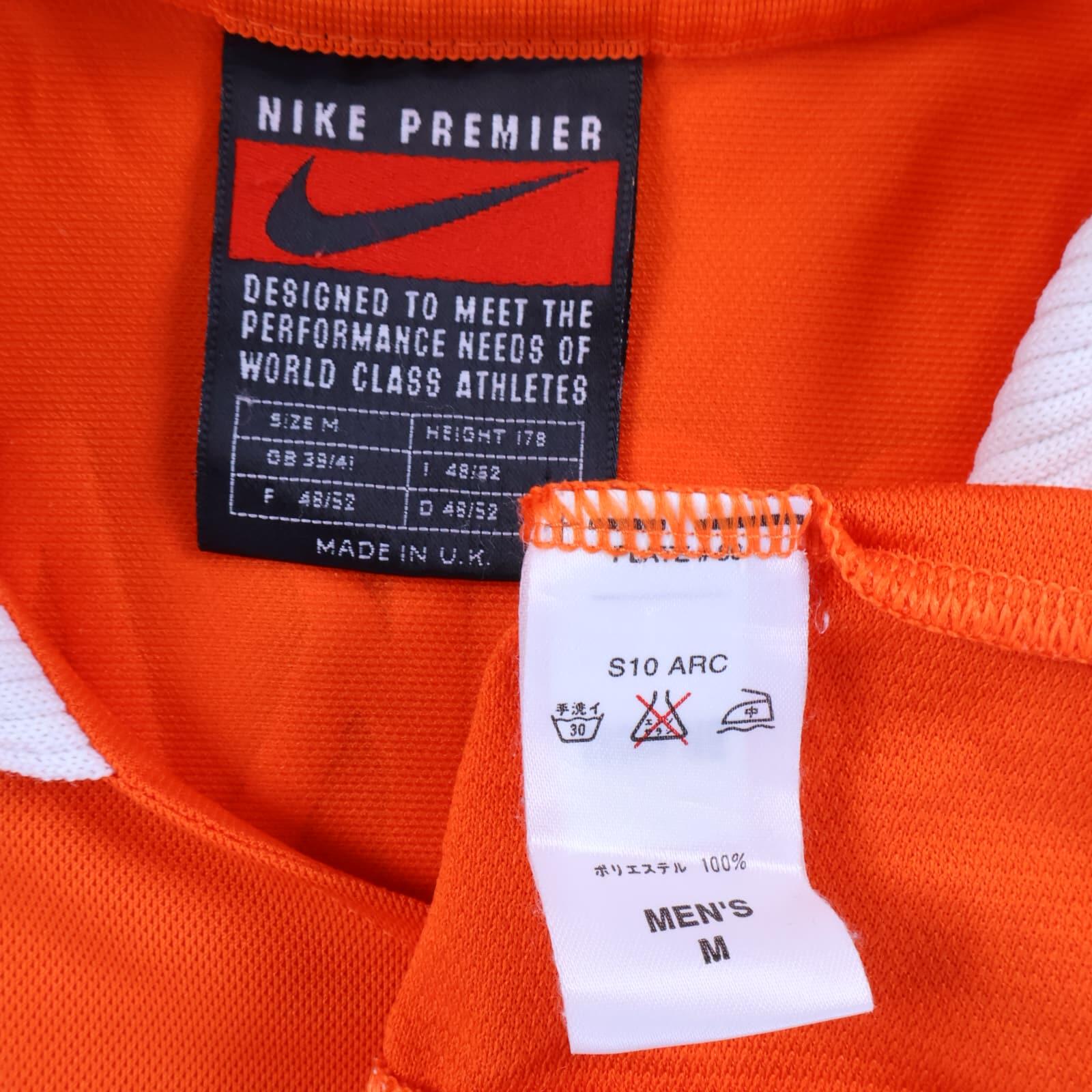 *MINT* Netherlands Bergkamp #8 1997/98 Home Shirt - M