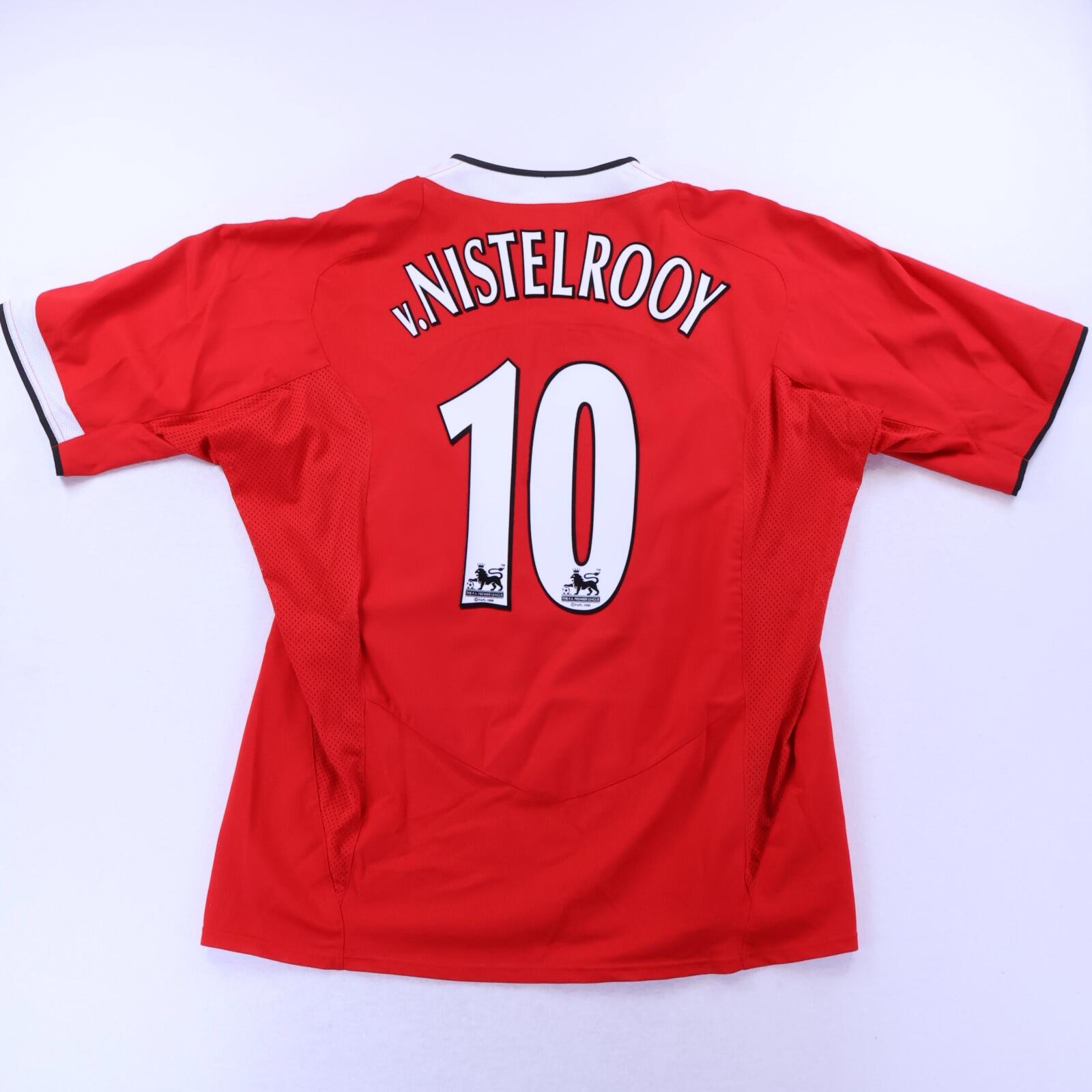 Manchester United V. Nistelrooy #10 2004/06 Home Shirt - 2XL
