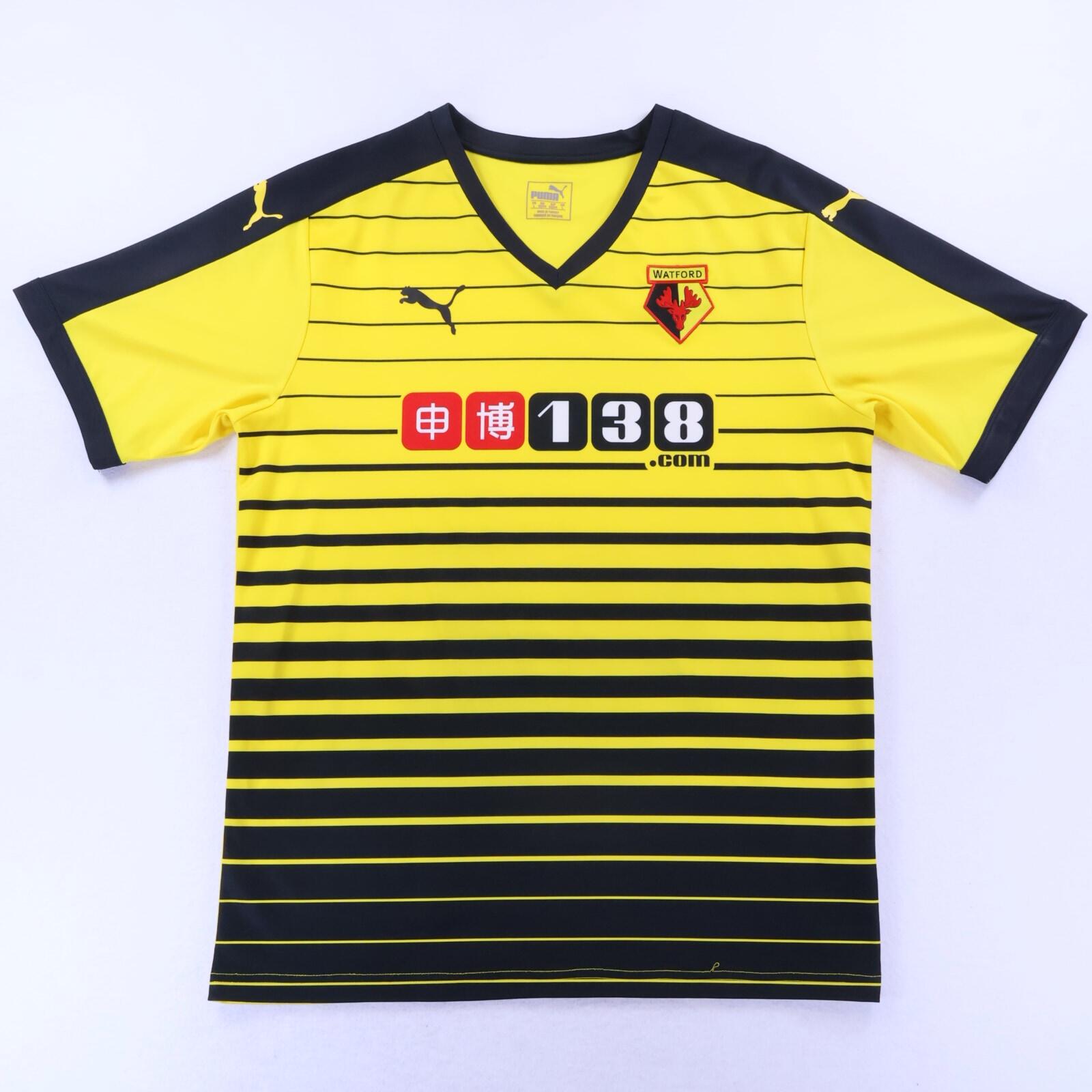 Watford F.C 2015/16 Home Shirt - L