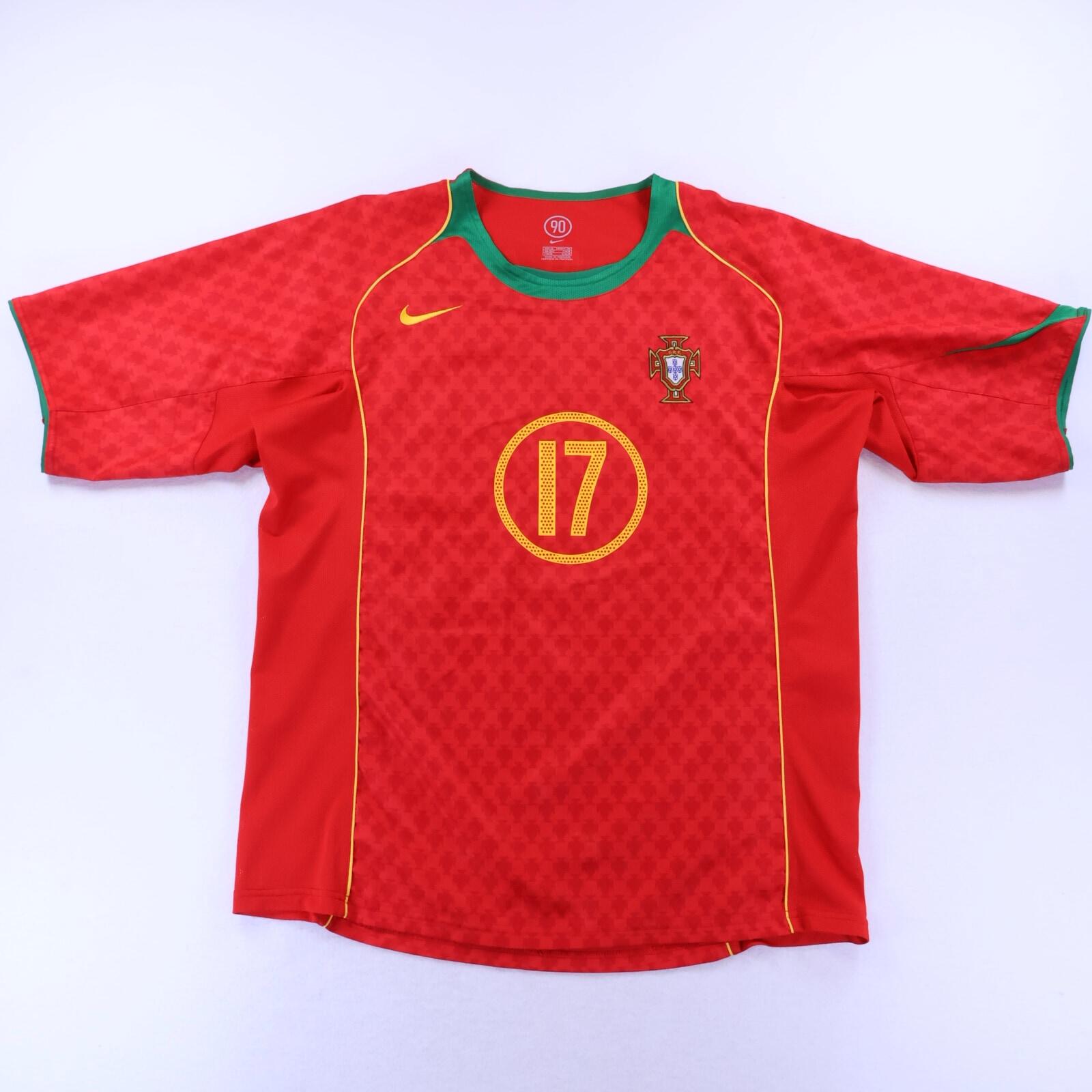 Portugal C.Ronaldo #17 2004/06 Home Shirt - XL