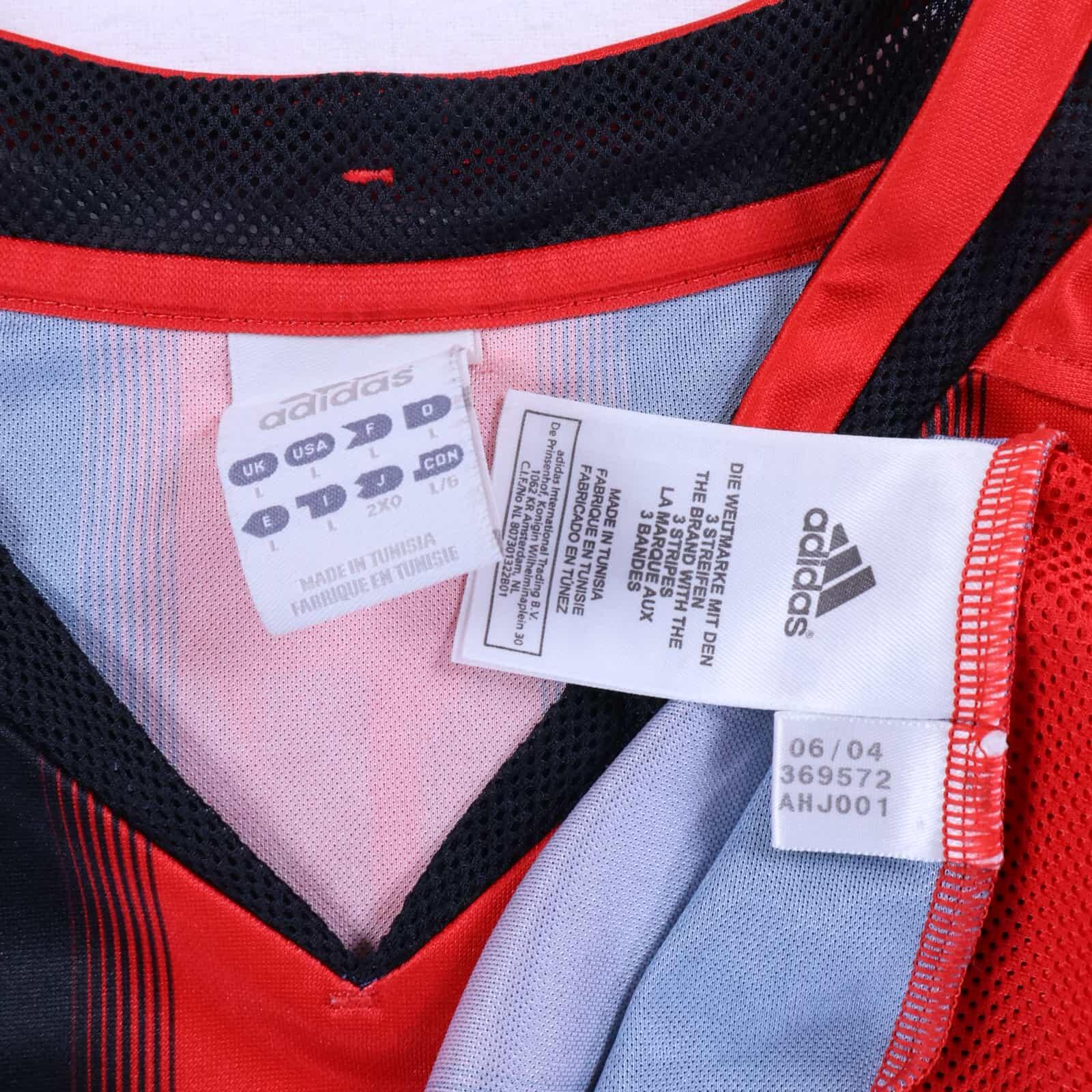 Ac Milan Kaka #22 2004/05 Home Shirt - L