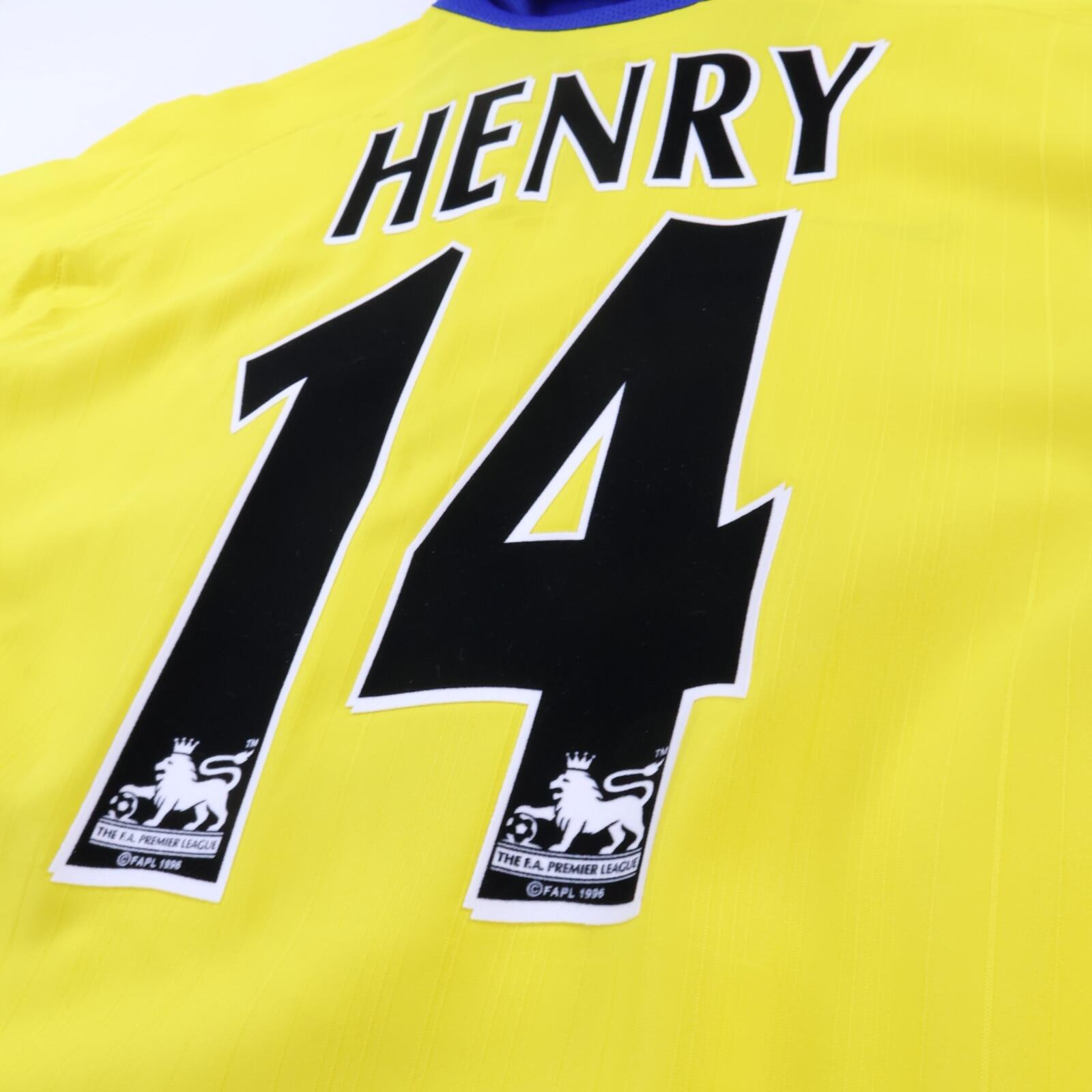 Arsenal Henry #14 2003/04 Away Shirt - L