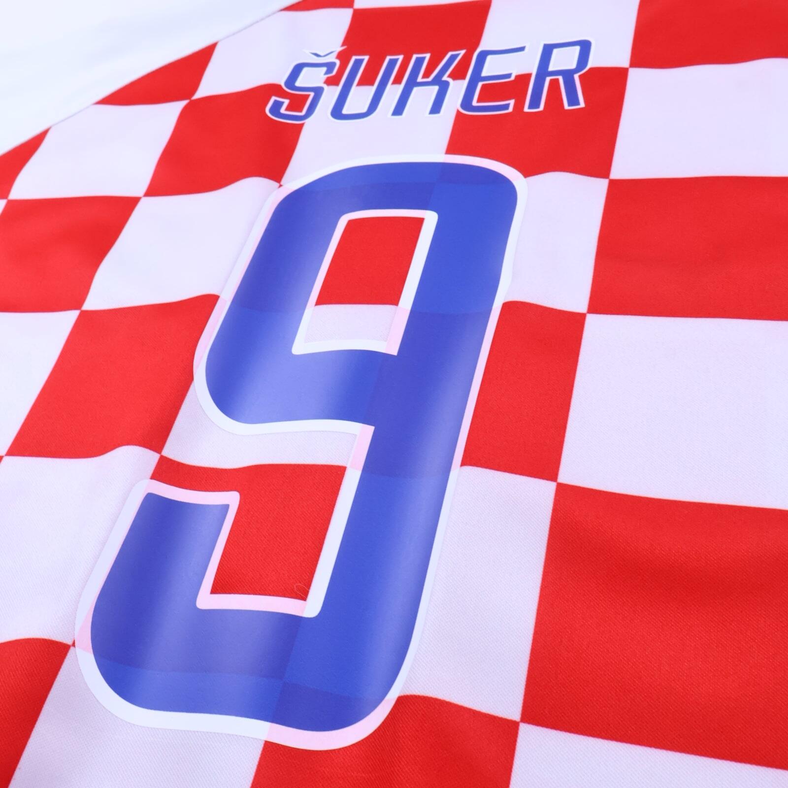 Croatia Suker #9 2002/04 Home Shirt - XL