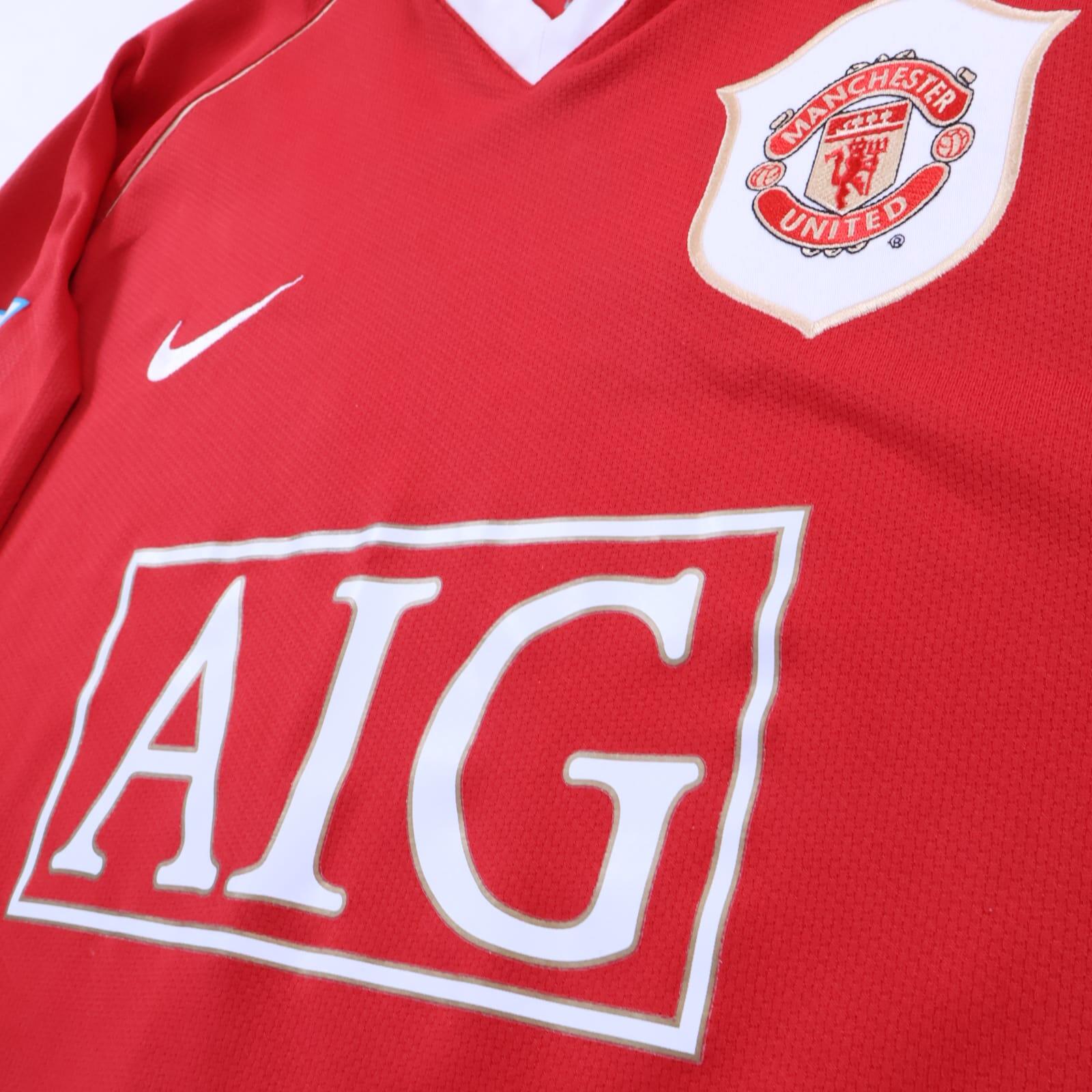Manchester United Ronaldo #7 2006/07 Home Shirt - L