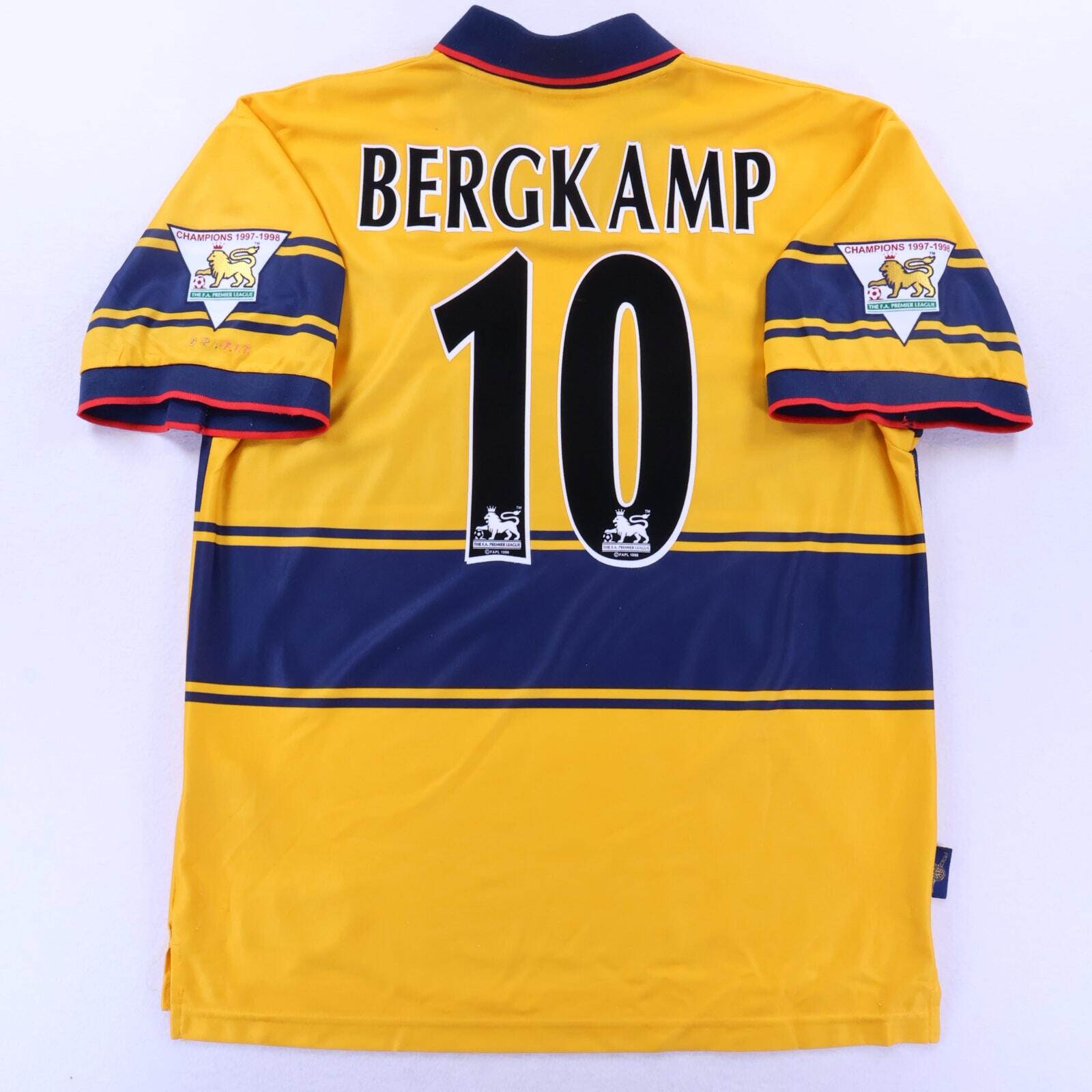 Arsenal Bergkamp #10 1997/99 Away Shirt - XL