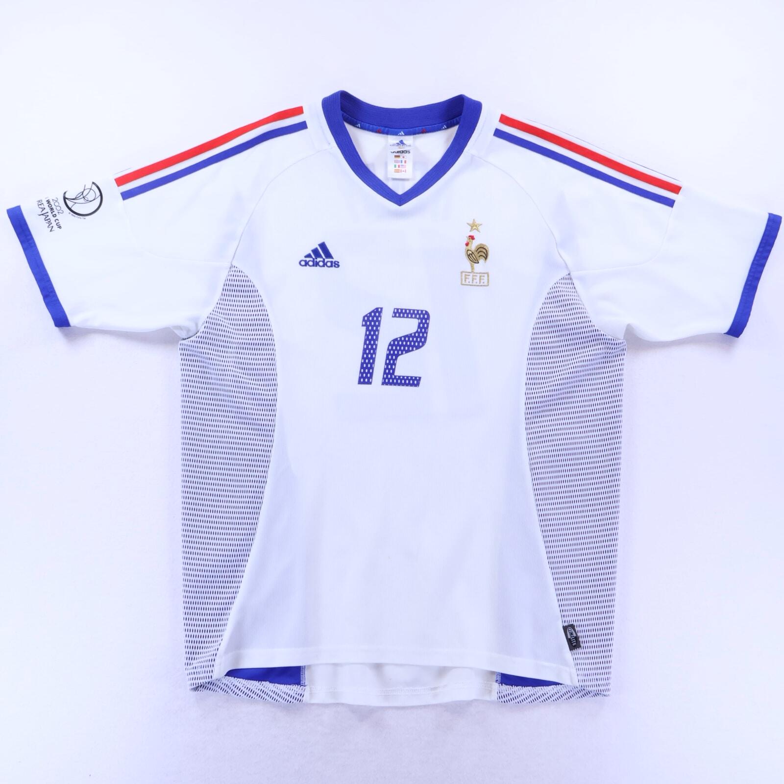 France Zidane #10 2002/03 Home Shirt - XL
